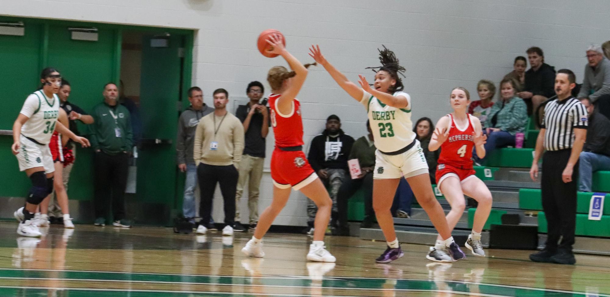 Girls Varsity Basketball vs. McPherson (Photos by Natali Mitchell)