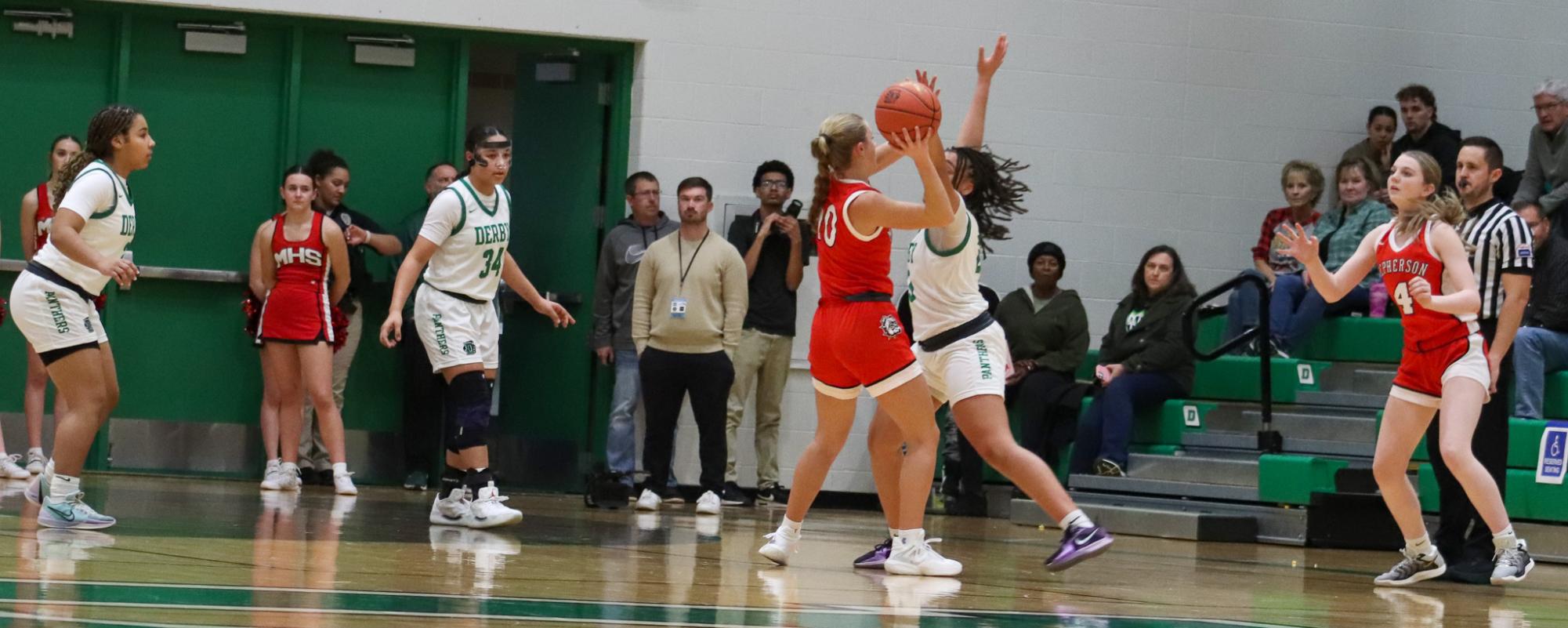 Girls Varsity Basketball vs. McPherson (Photos by Natali Mitchell)