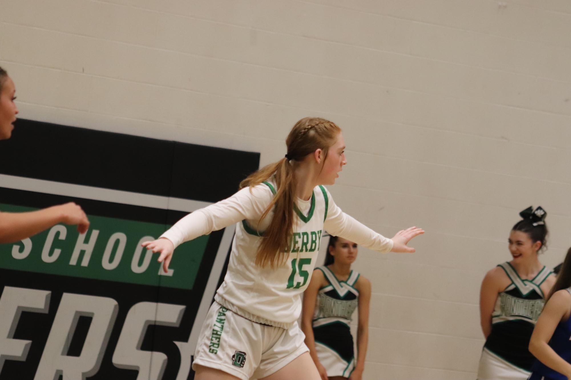 Varsity girls basketball vs Andover (photos by Emily Crowell)