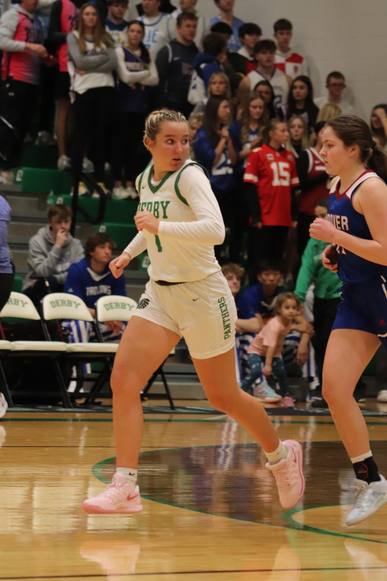 Varsity girls basketball vs Andover (photos by Emily Crowell)