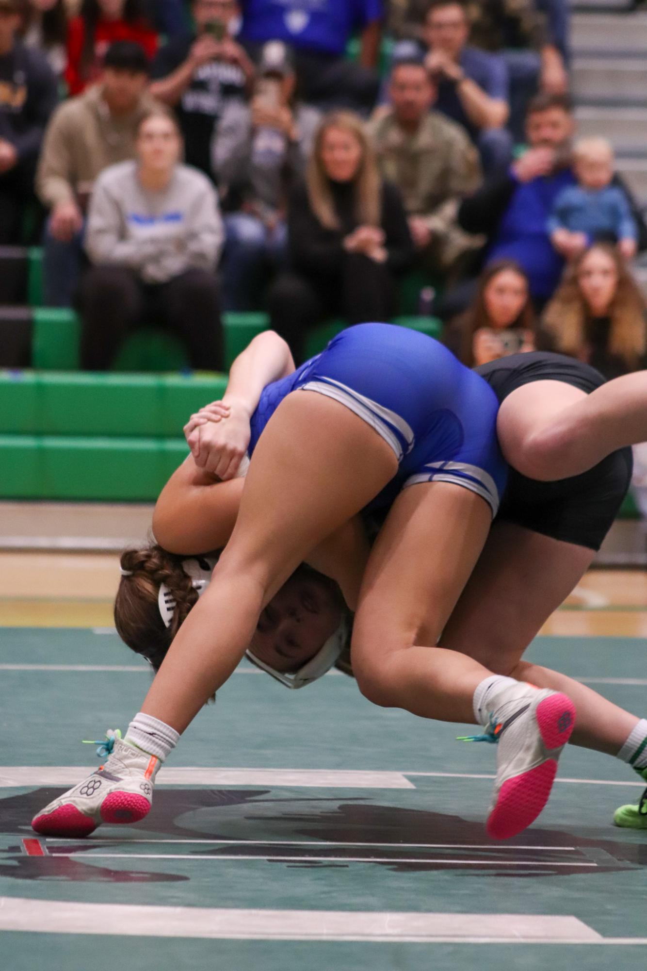 Girls and boys varsity wrestling vs. girls and boys Kapaun (Photos Delainey Stephenson)