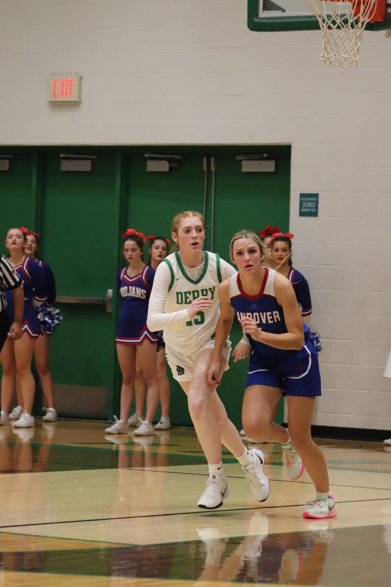 Varsity girls basketball vs Andover (photos by Emily Crowell)