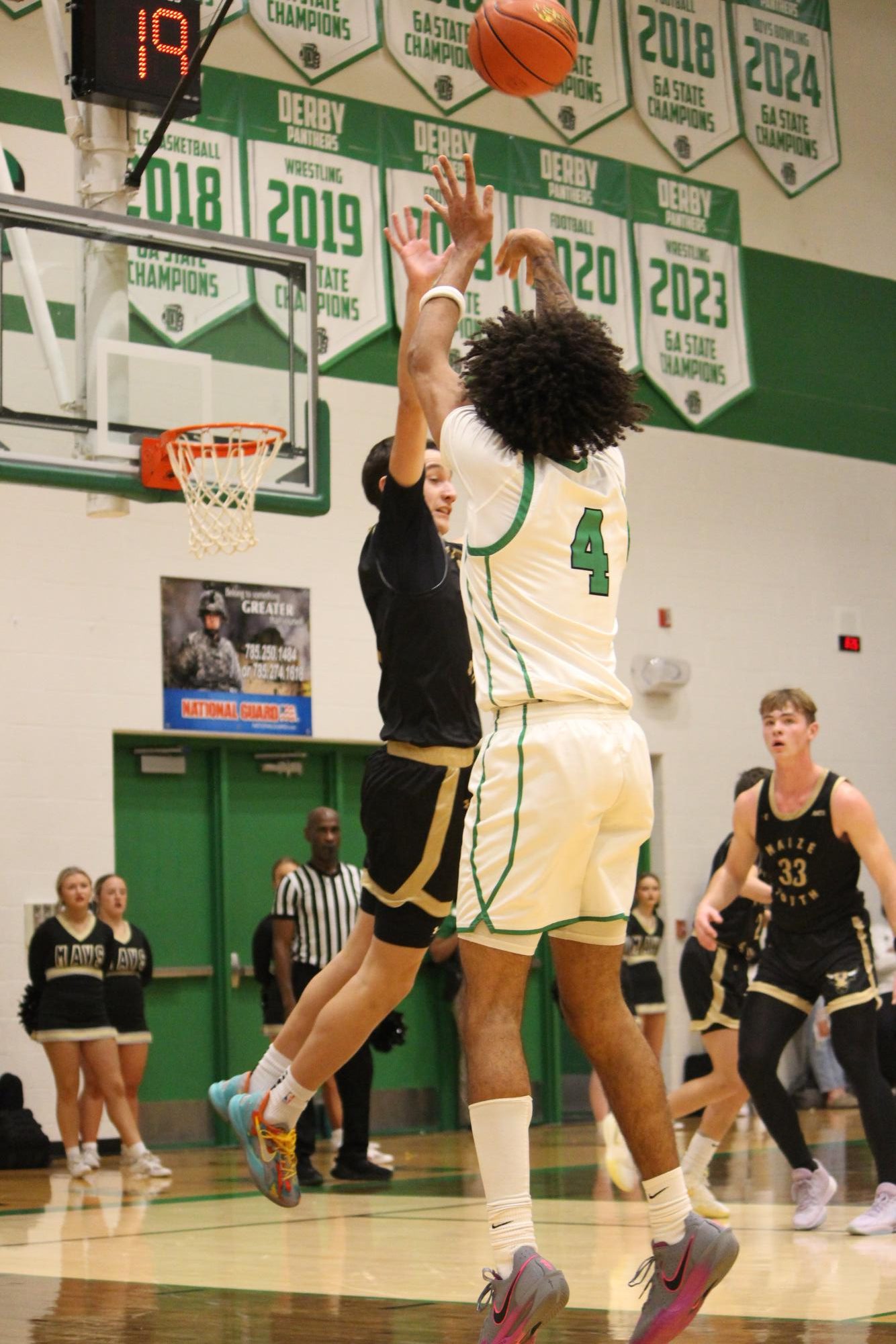 Boys varsity basketball vs. Maize south (Photos by Persephone Ivy)