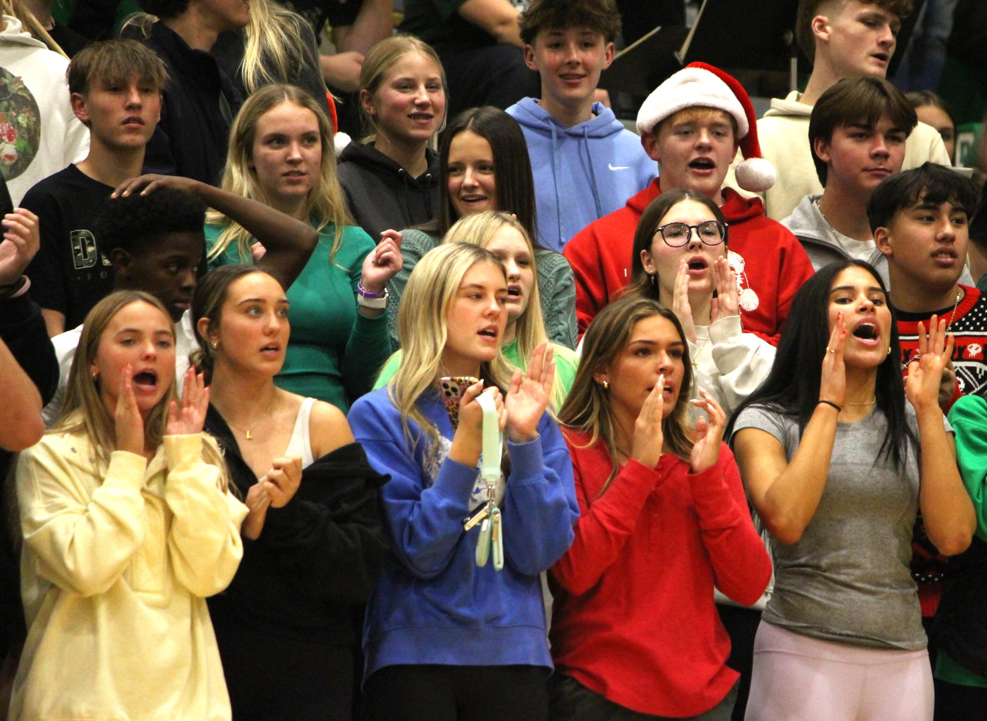 Boys varsity basketball vs. Maize south (Photos by Persephone Ivy)