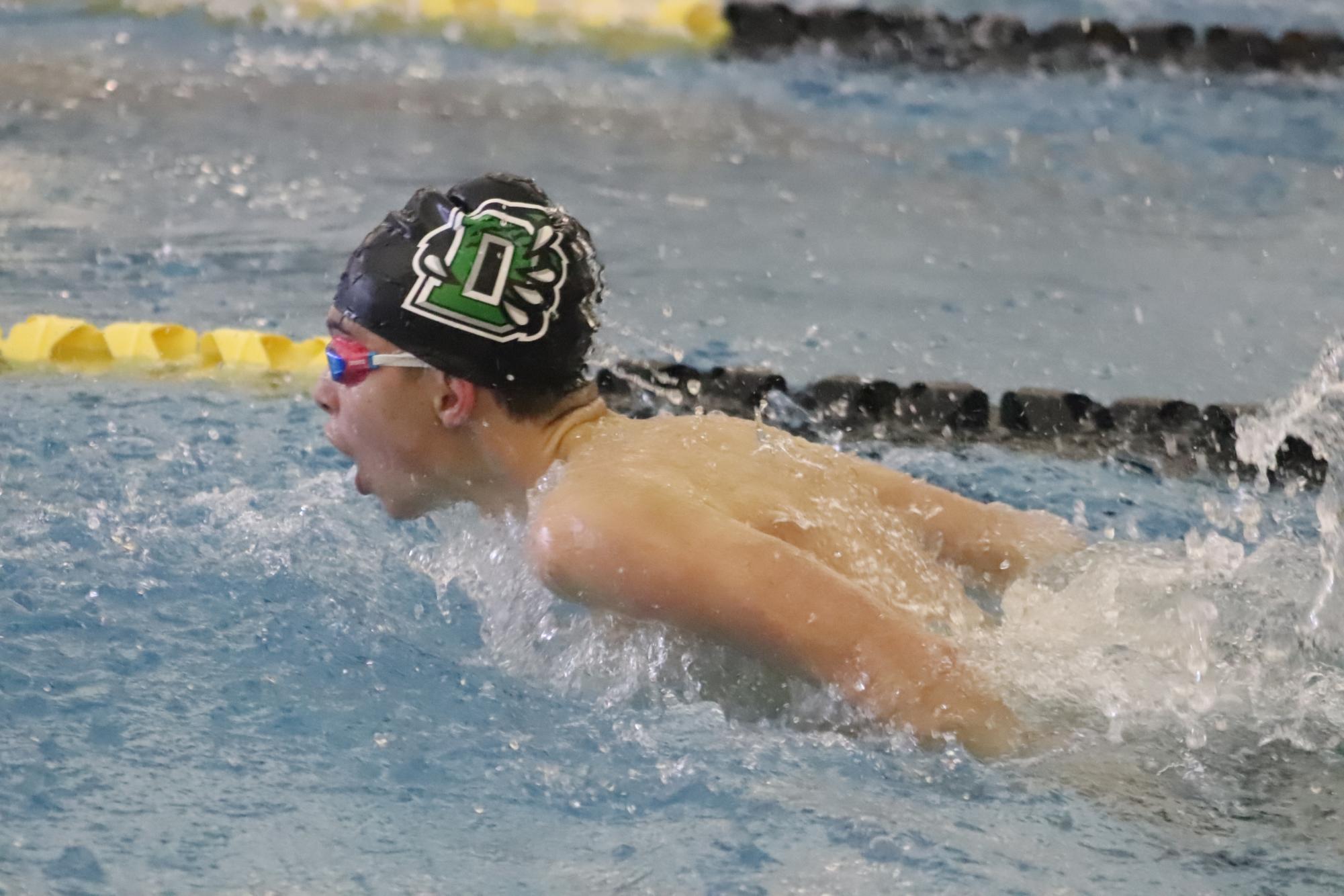 Boys swim meet at Southeast (Photos by Sophia Rogers)