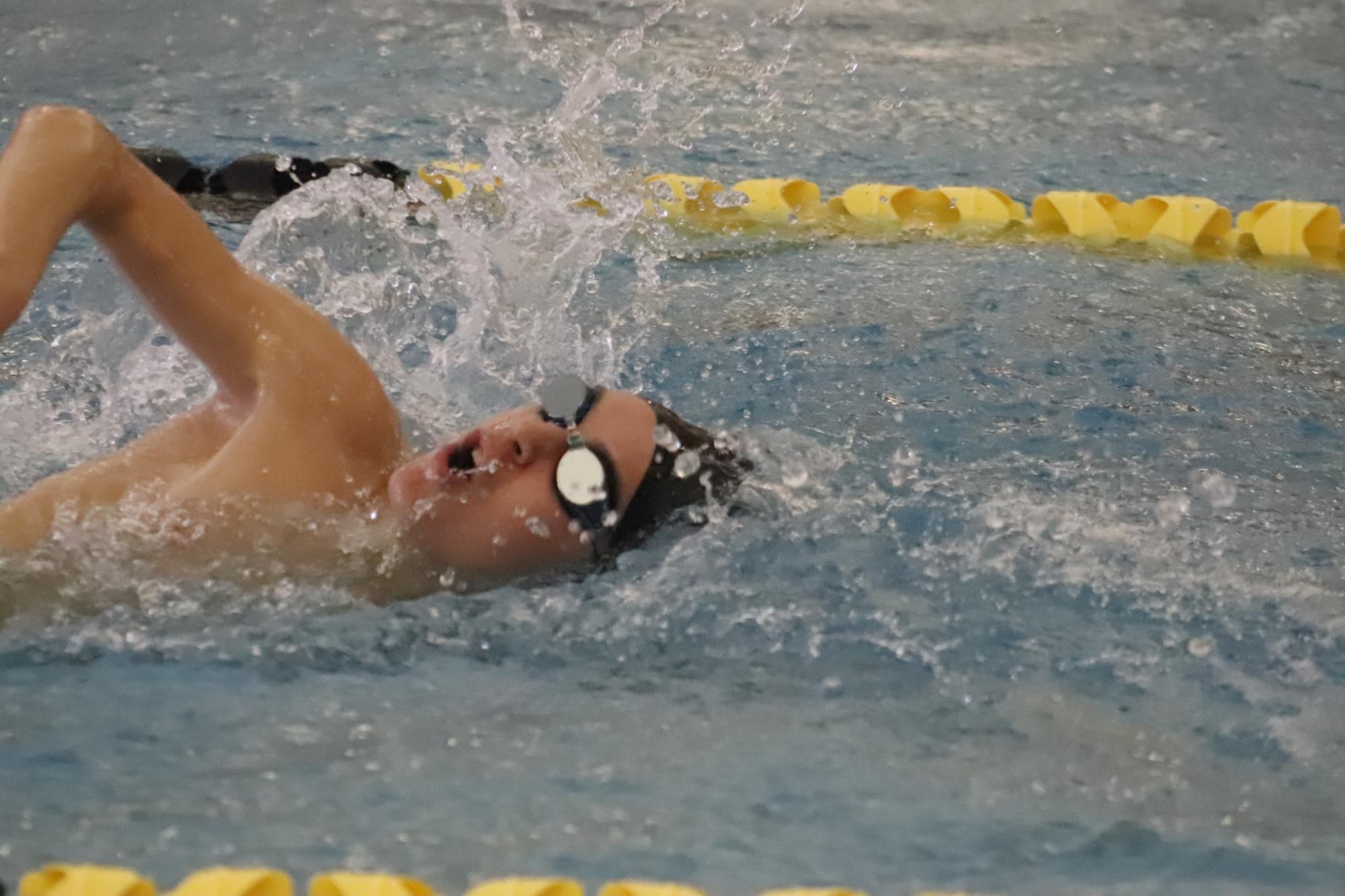 Boys swim meet at Southeast (Photos by Sophia Rogers)