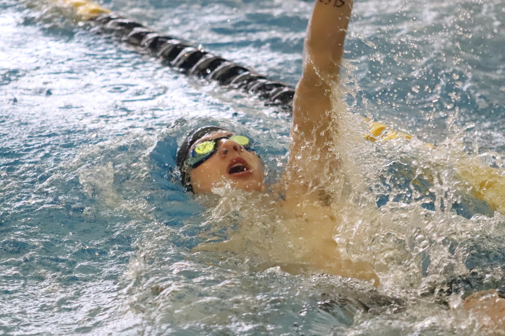 Boys swim meet at Southeast (Photos by Sophia Rogers)