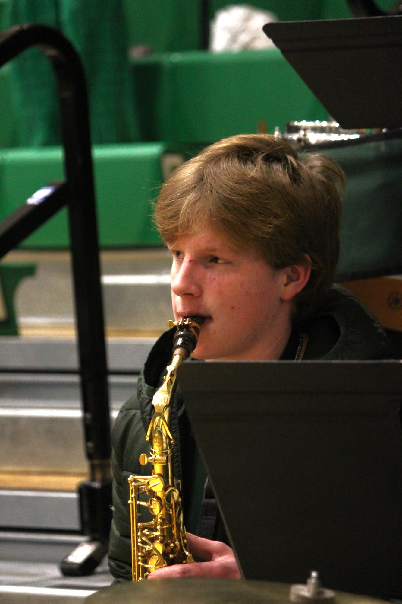 Boys varsity basketball vs. Maize south (Photos by Persephone Ivy)