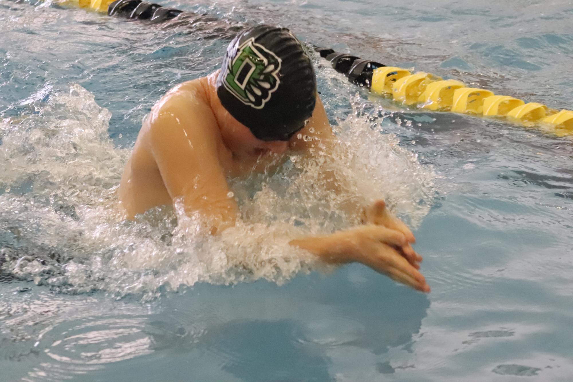 Boys swim meet at Southeast (Photos by Sophia Rogers)