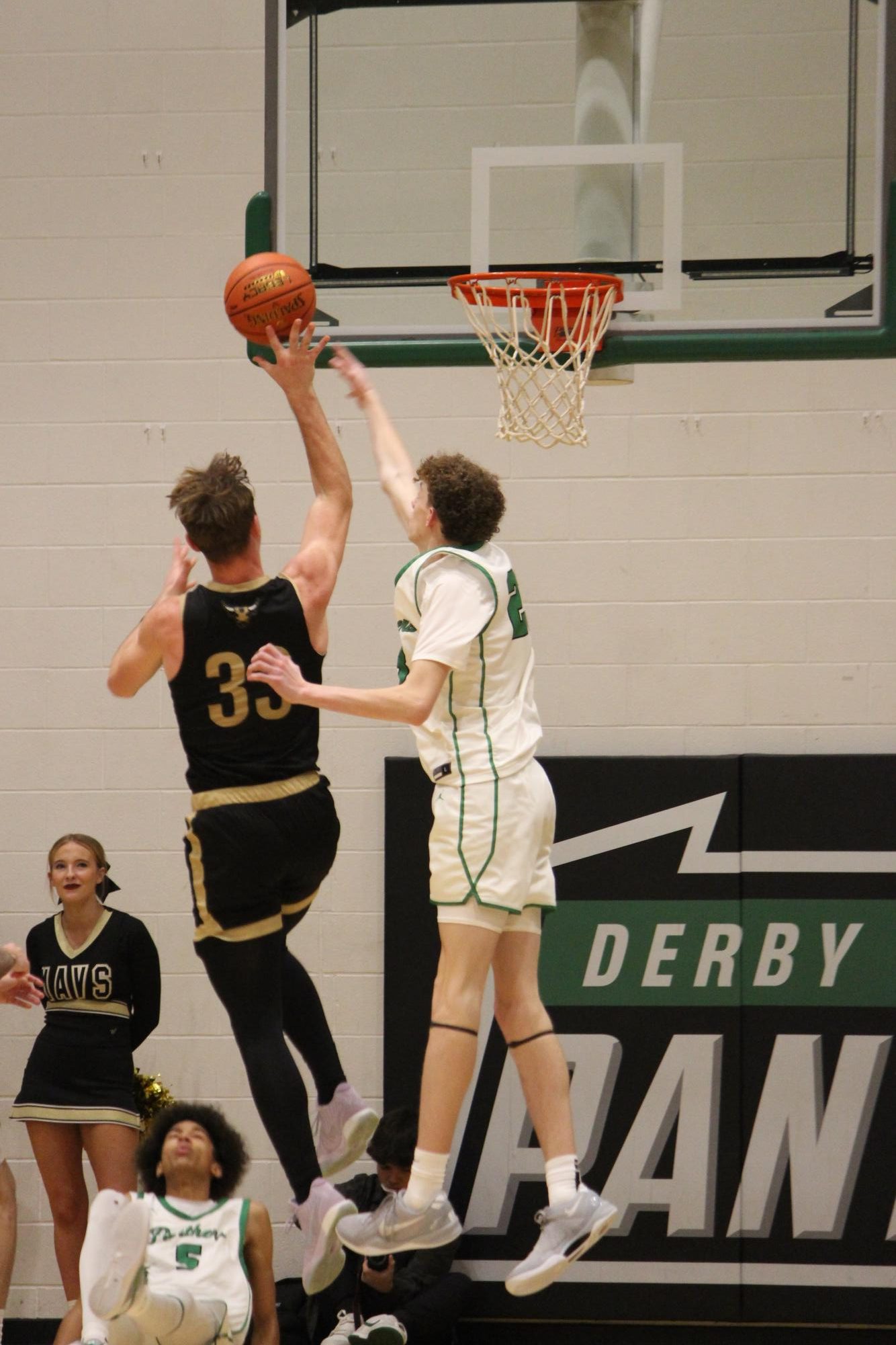 Boys varsity basketball vs. Maize south (Photos by Persephone Ivy)