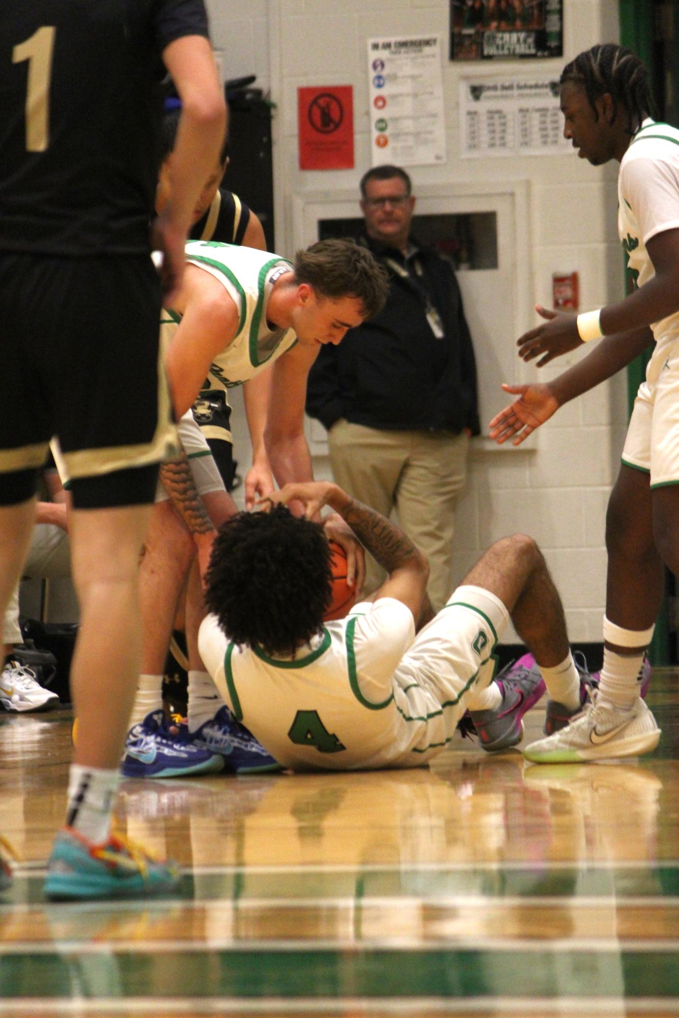 Boys varsity basketball vs. Maize south (Photos by Persephone Ivy)