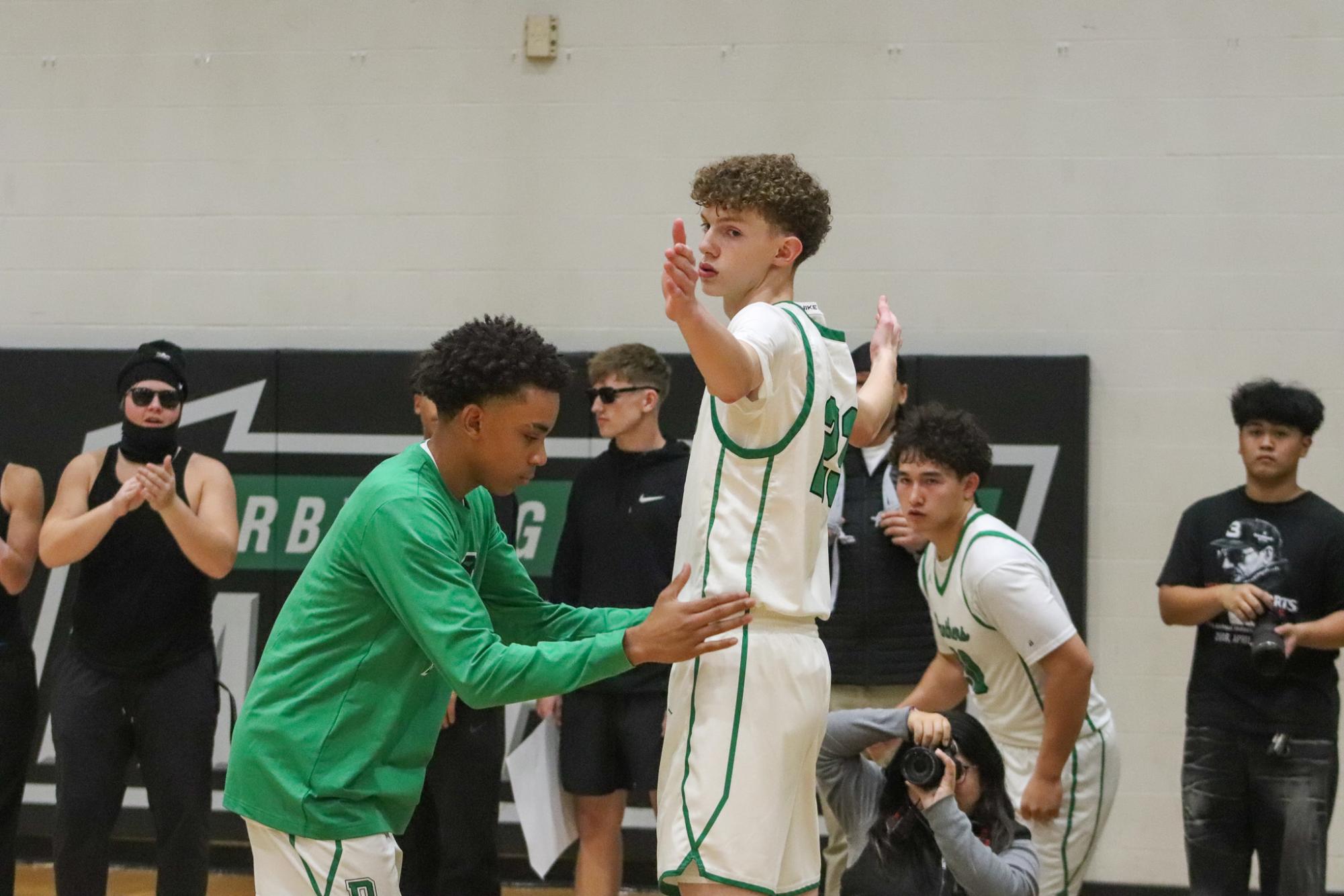 Boys Varsity Basketball vs. Andover (Photos by Delainey Stephenson)