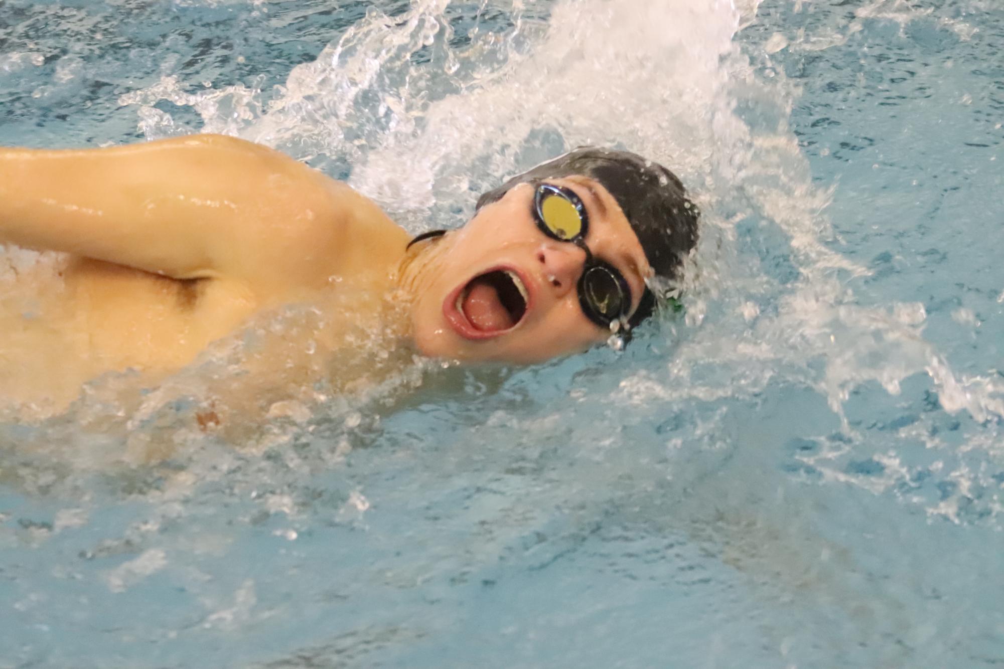 Boys swim meet at Southeast (Photos by Sophia Rogers)