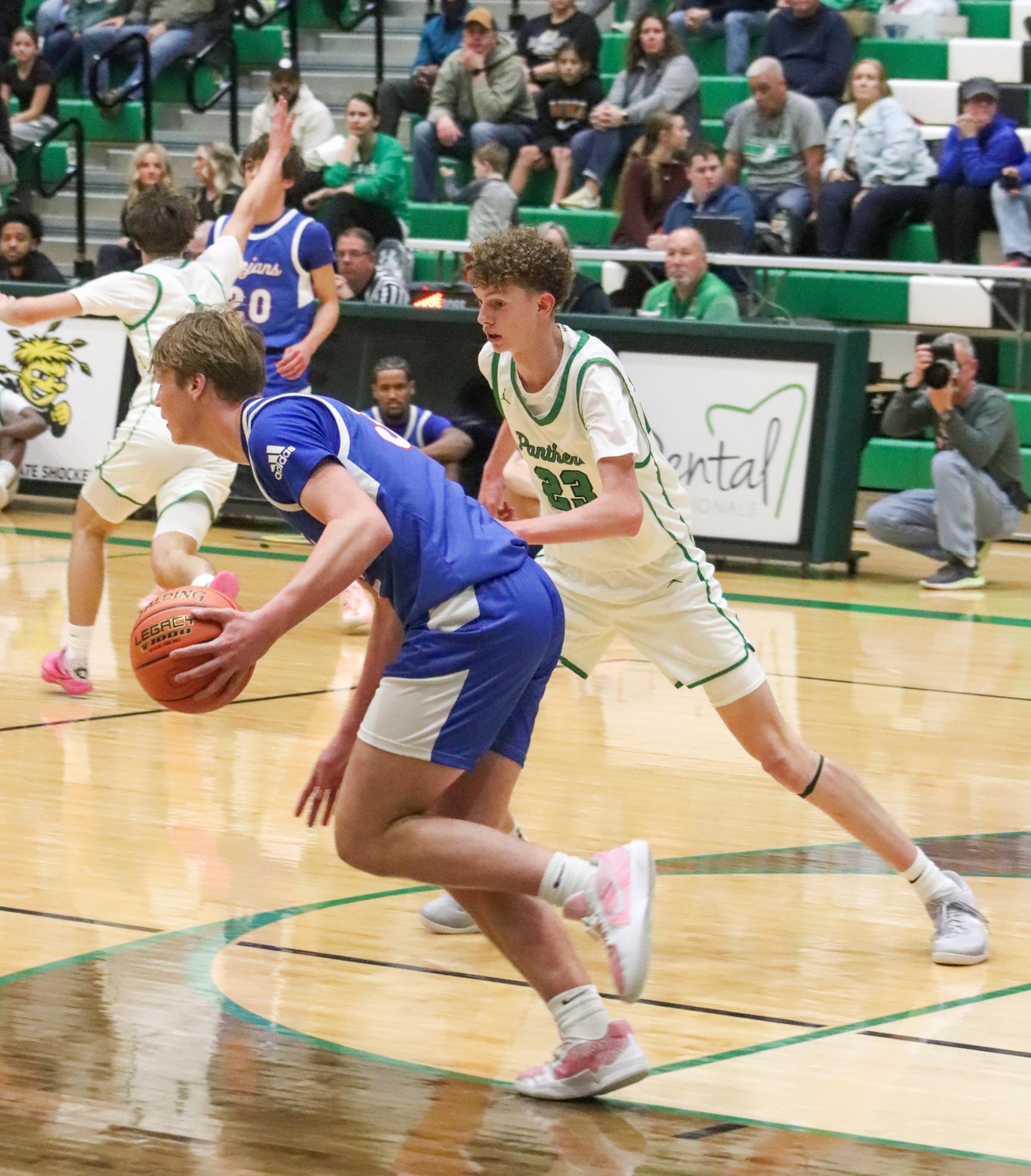 Boys Varsity Basketball vs. Andover (Photos by Delainey Stephenson)