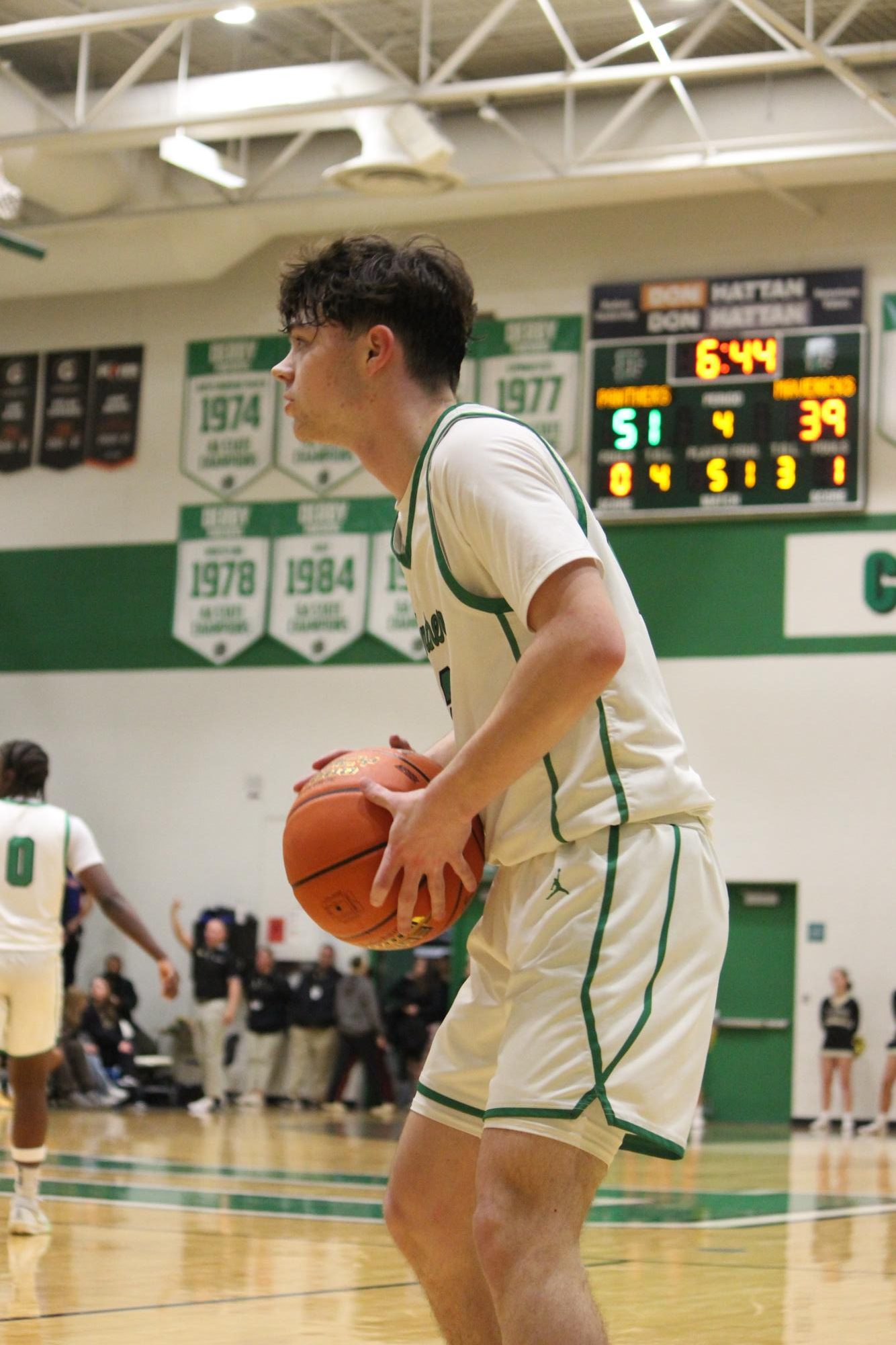 Boys varsity basketball vs. Maize south (Photos by Persephone Ivy)