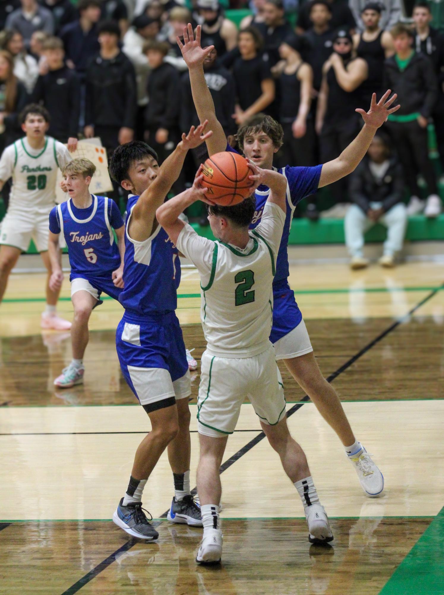 Boys Varsity Basketball vs. Andover (photos by Stevie Hoppock)