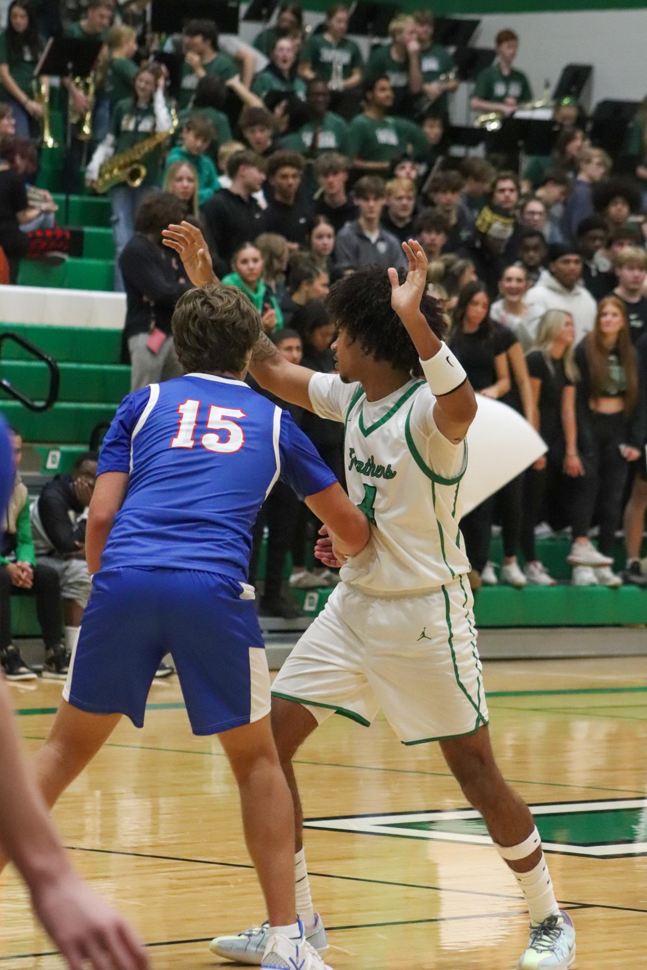 Boys Varsity Basketball vs. Andover (Photos by Delainey Stephenson)