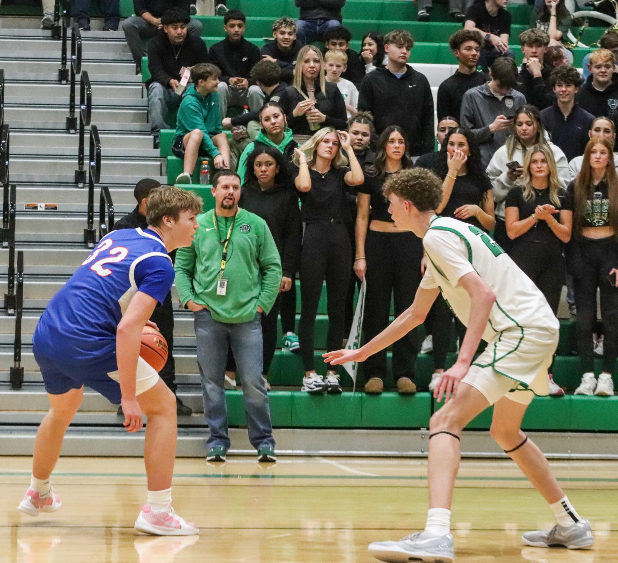 Boys Varsity Basketball vs. Andover (Photos by Delainey Stephenson)