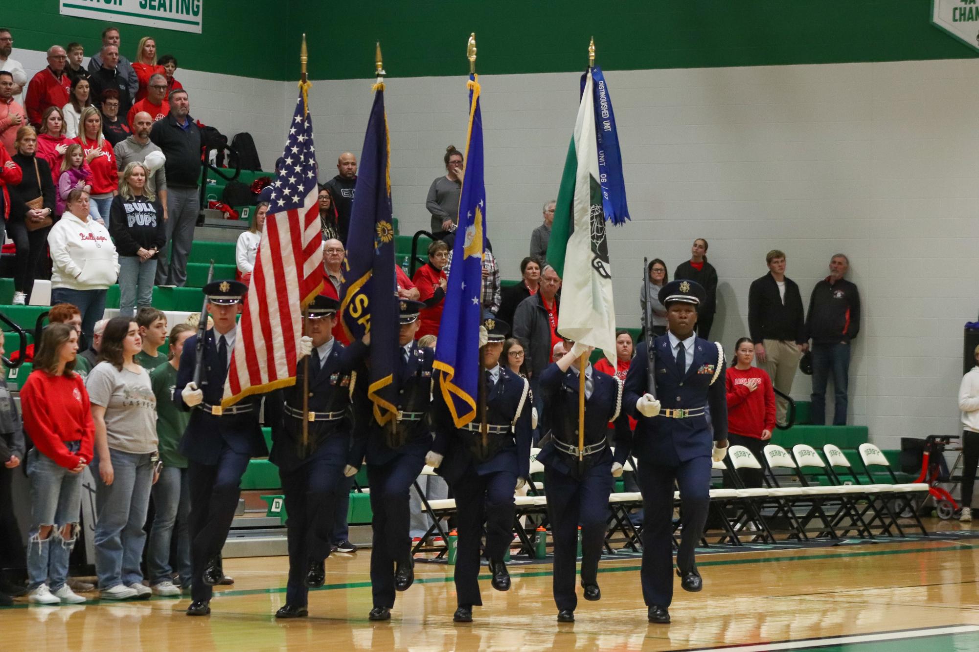 Varsity Boys basketball vs. McPherson  (Photos by Delainey Stephenson)