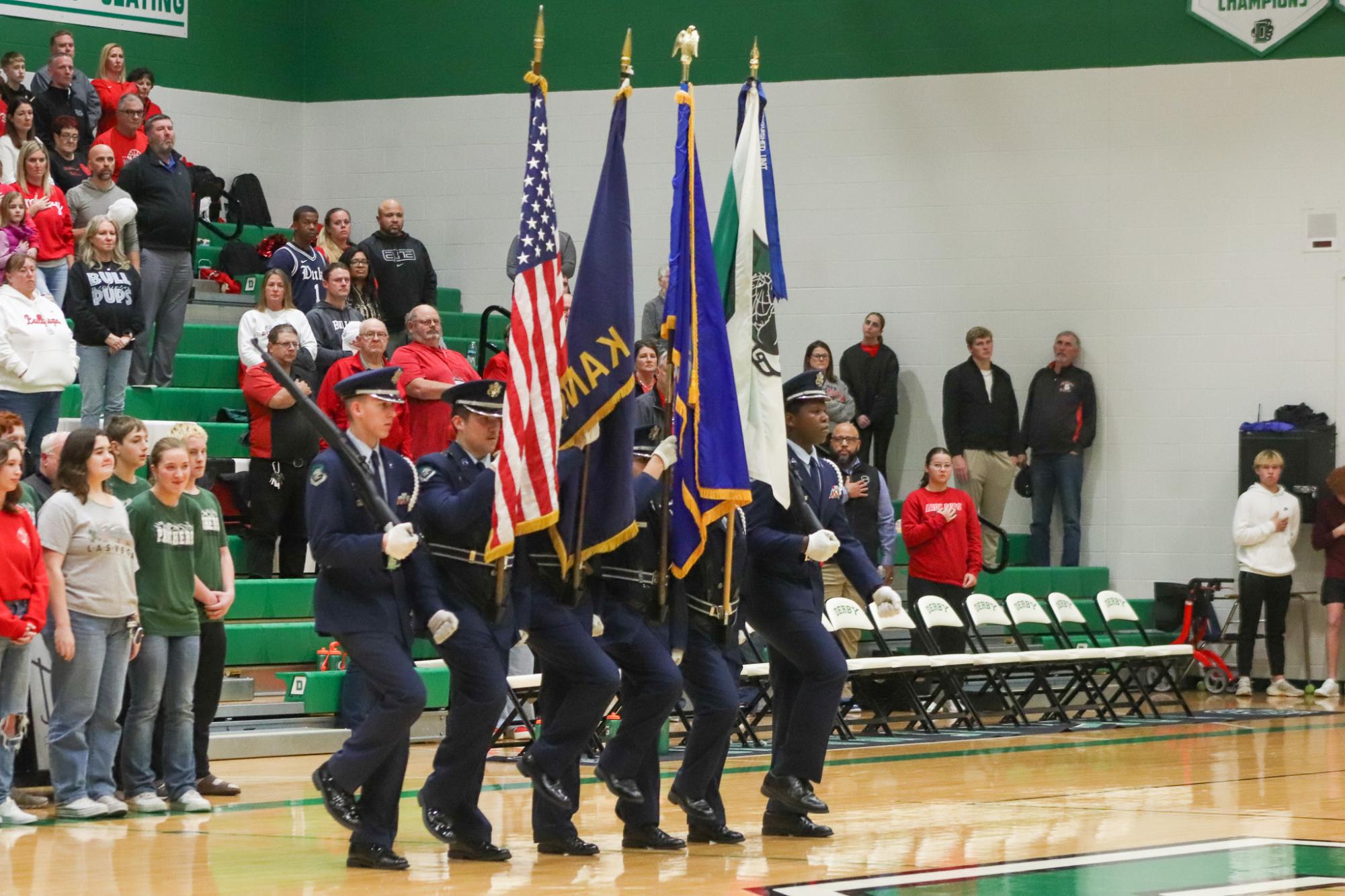 Varsity Boys basketball vs. McPherson  (Photos by Delainey Stephenson)