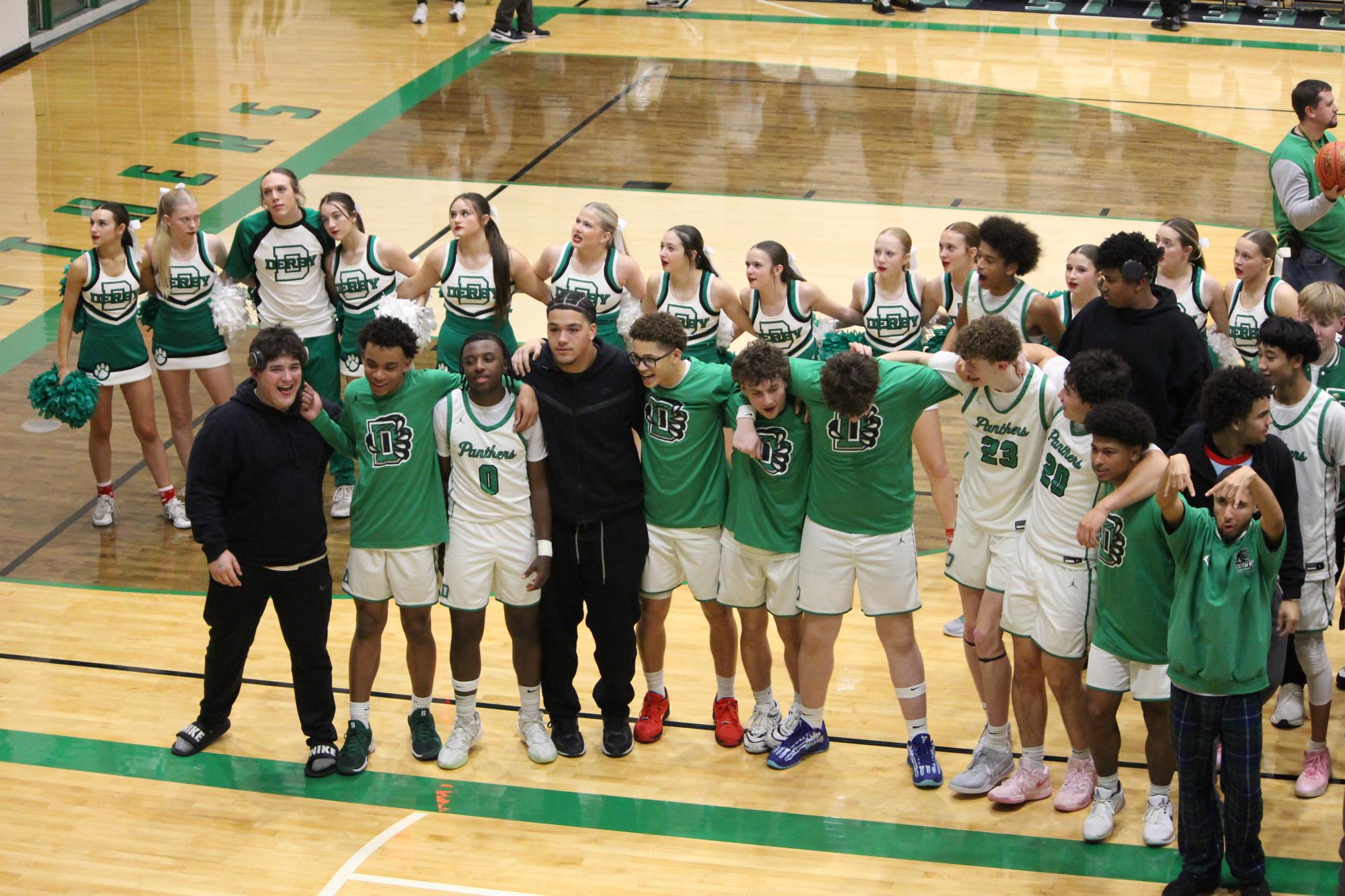 Boys varsity basketball vs. Maize south (Photos by Persephone Ivy)