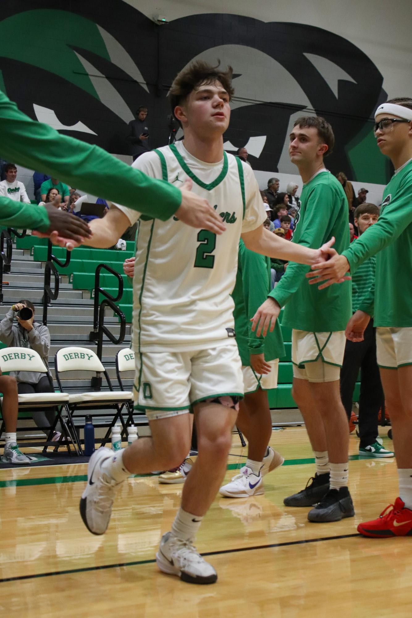 Varsity Boys basketball vs. McPherson  (Photos by Delainey Stephenson)