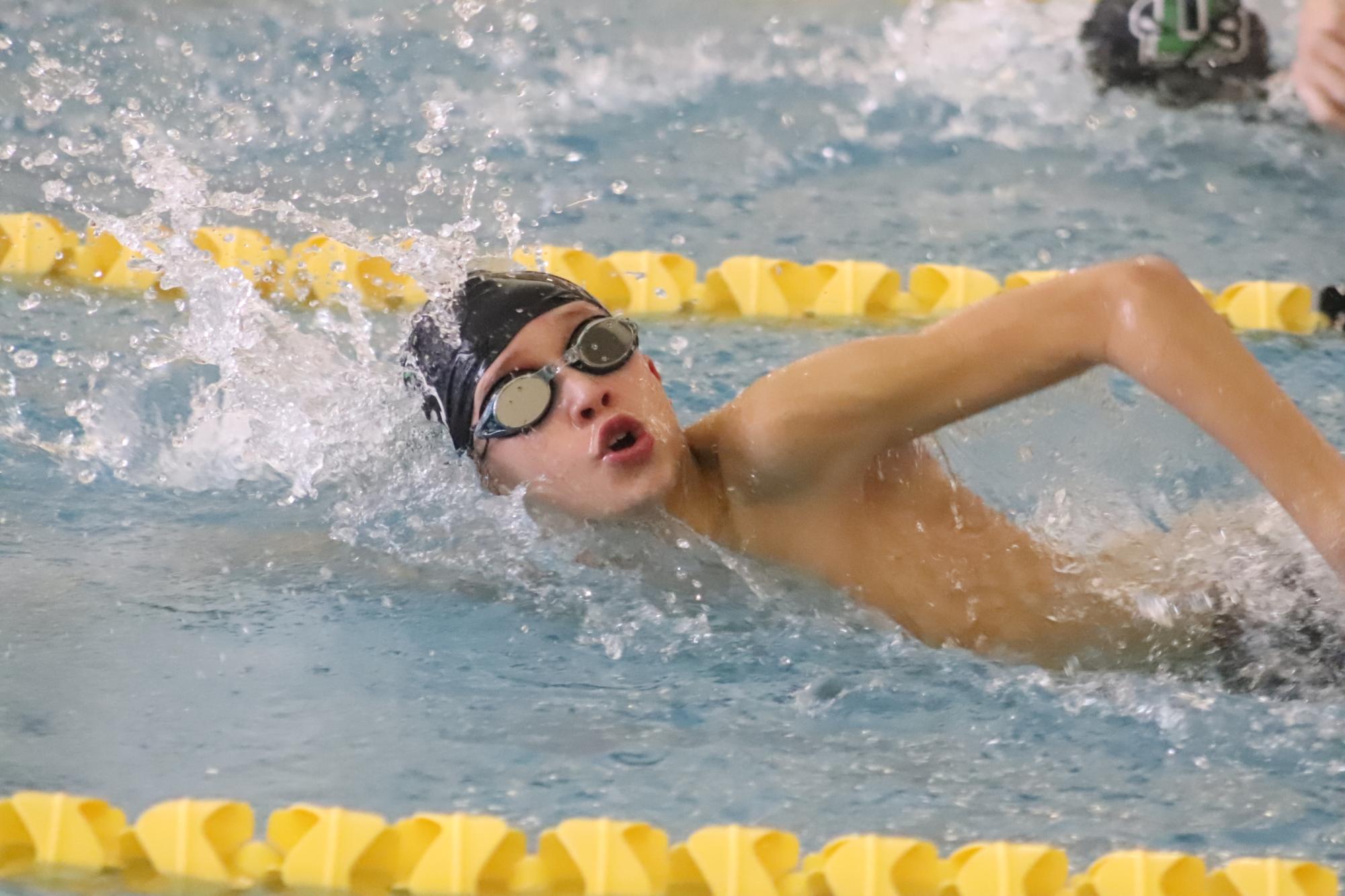 Boys swim meet at Southeast (Photos by Sophia Rogers)