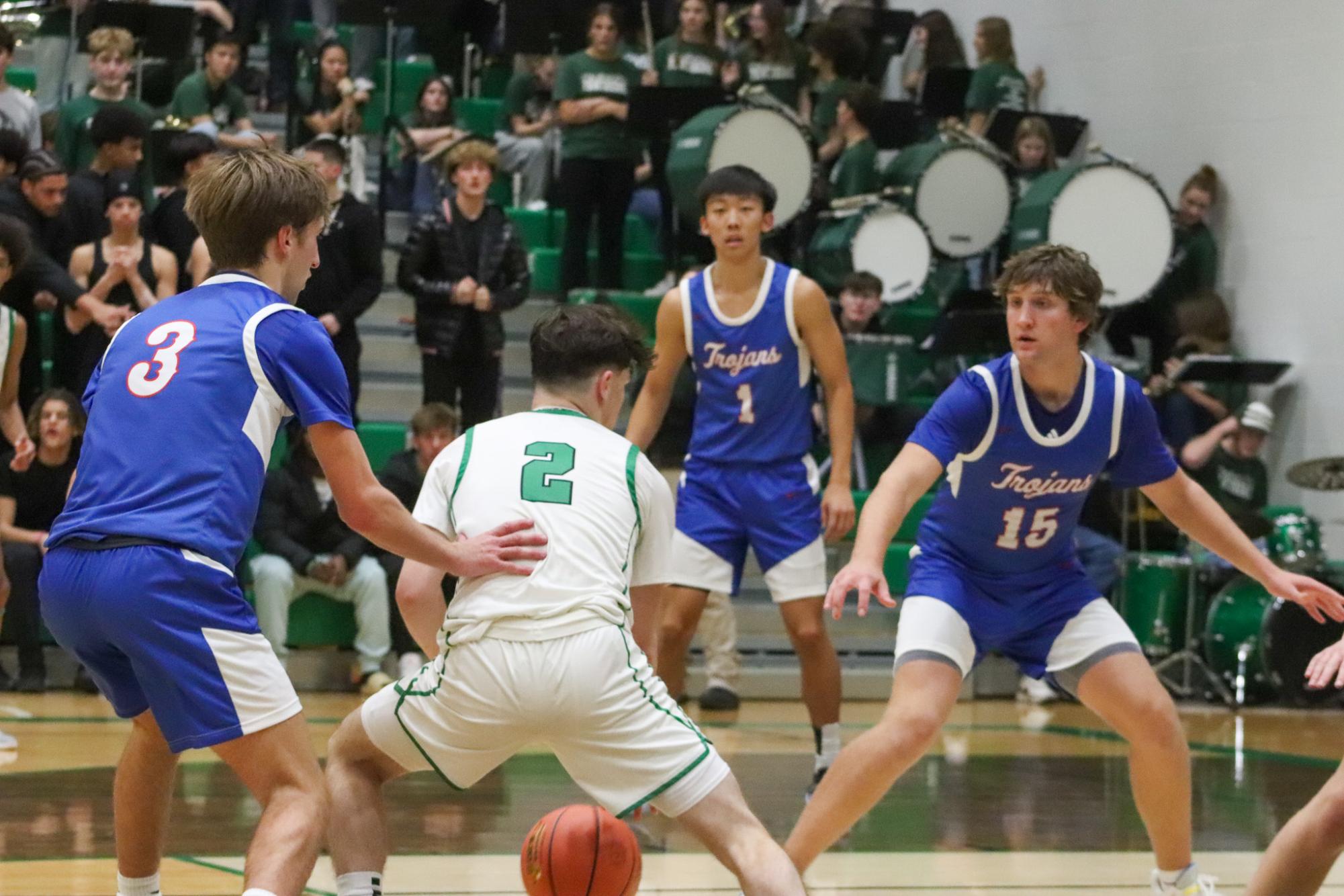 Boys Varsity Basketball vs. Andover (Photos by Delainey Stephenson)