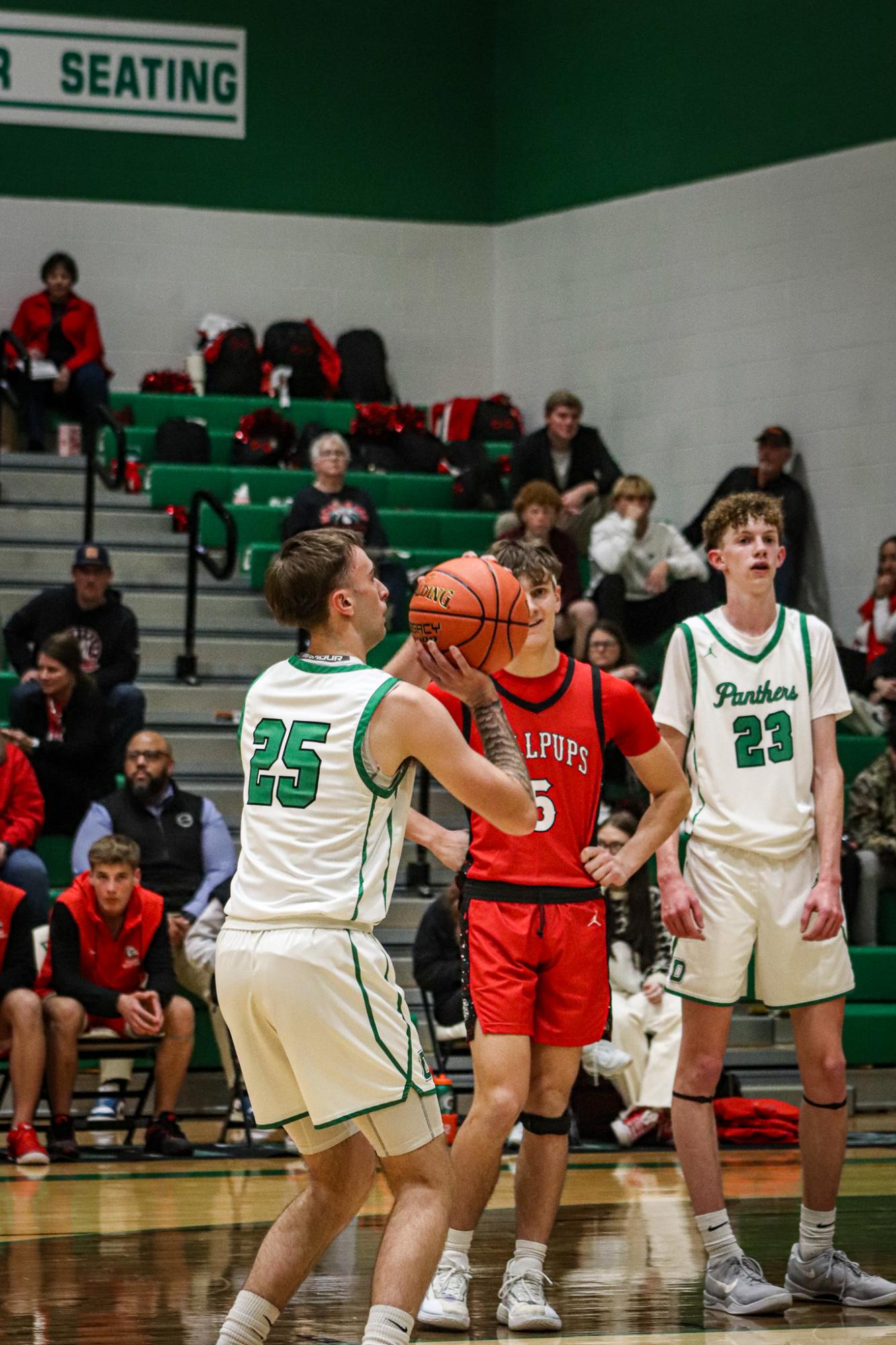 Varsity Boys basketball vs. McPherson  (Photos by Delainey Stephenson)