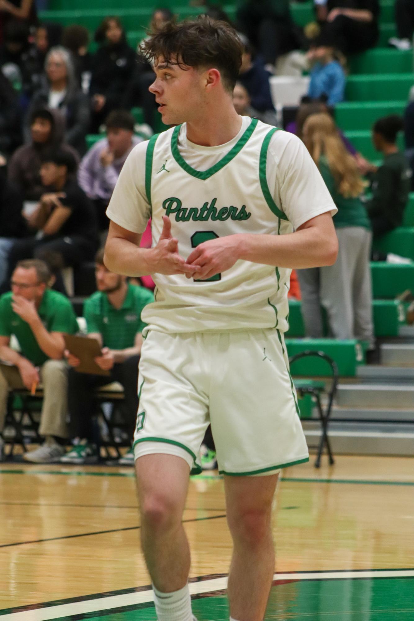 Varsity Boys basketball vs. McPherson  (Photos by Delainey Stephenson)