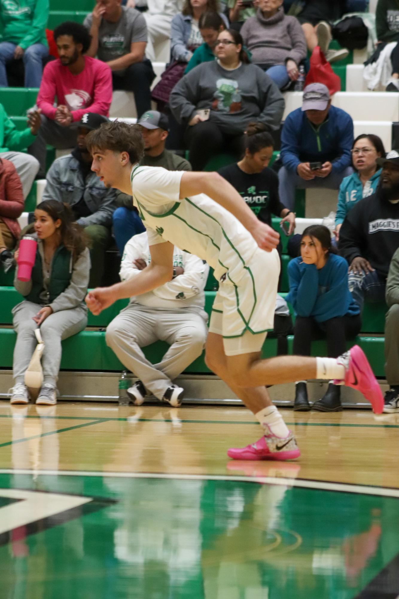 Varsity Boys basketball vs. McPherson  (Photos by Delainey Stephenson)