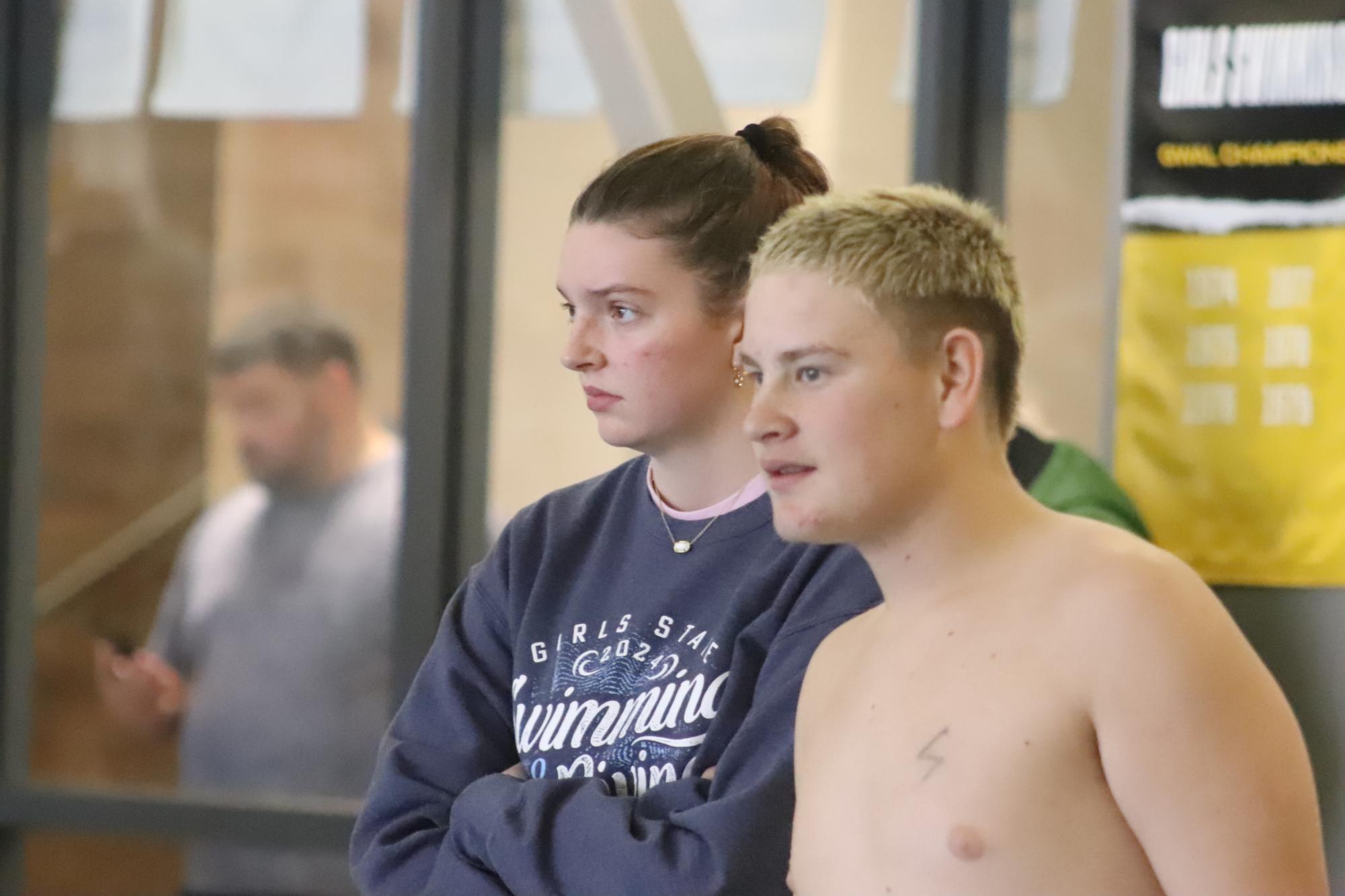 Boys swim meet at Southeast (Photos by Sophia Rogers)