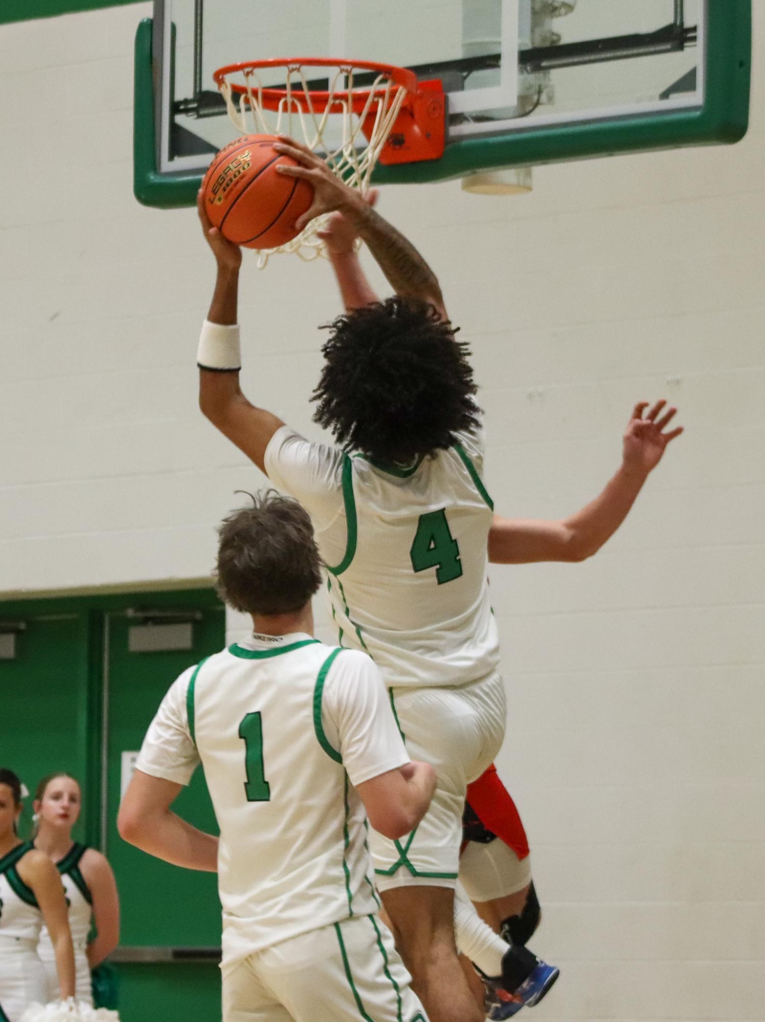 Varsity Boys basketball vs. McPherson  (Photos by Delainey Stephenson)