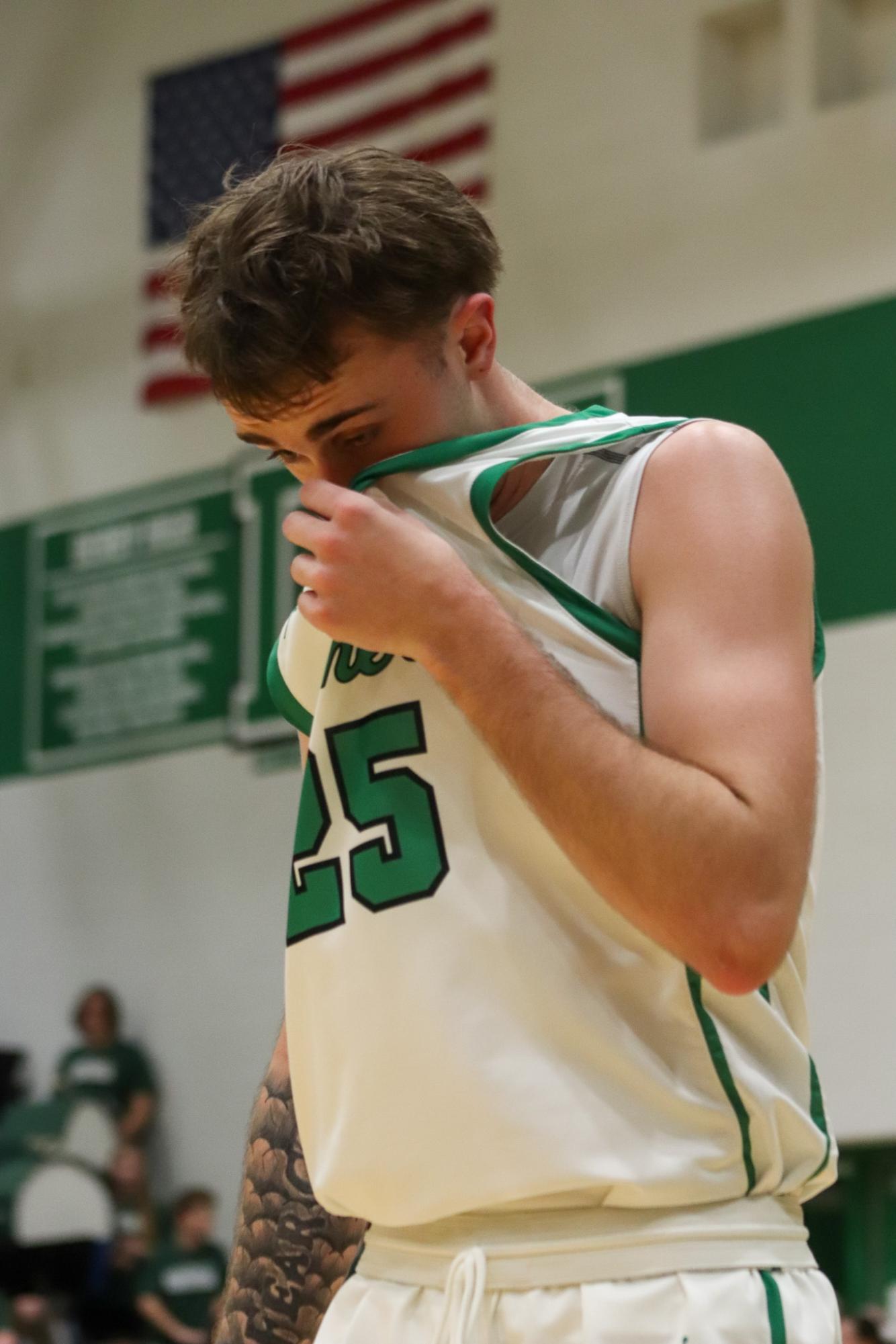 Varsity Boys basketball vs. McPherson  (Photos by Delainey Stephenson)