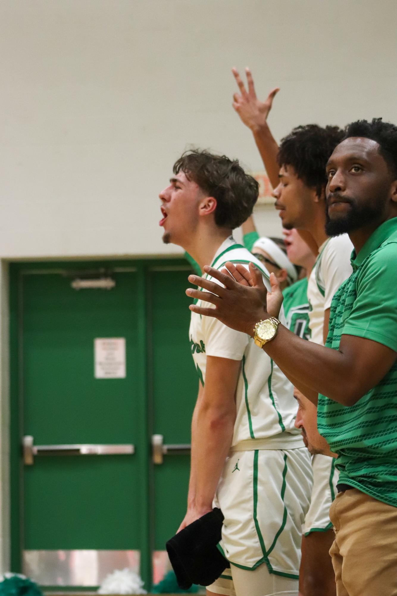 Varsity Boys basketball vs. McPherson  (Photos by Delainey Stephenson)