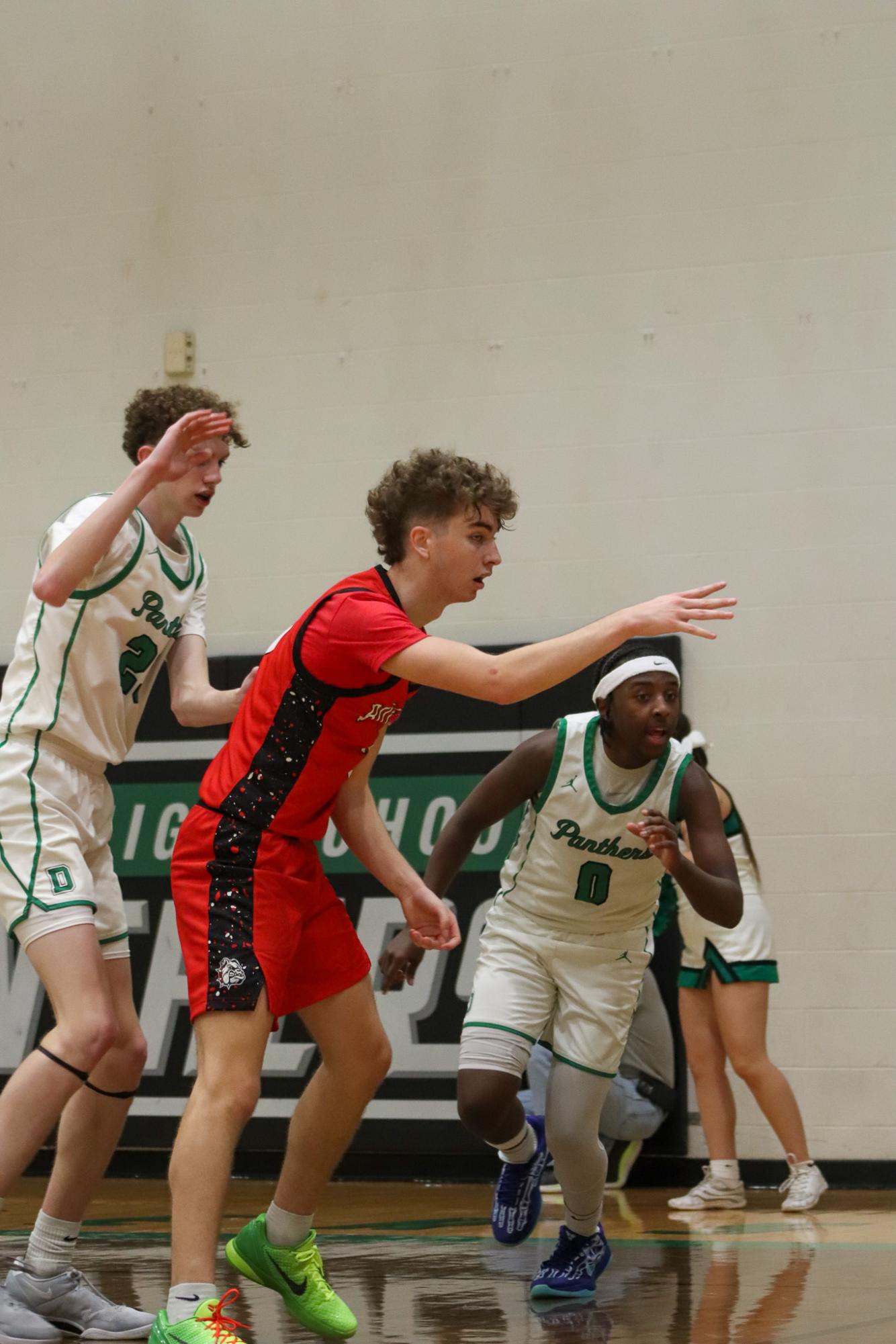 Varsity Boys basketball vs. McPherson  (Photos by Delainey Stephenson)