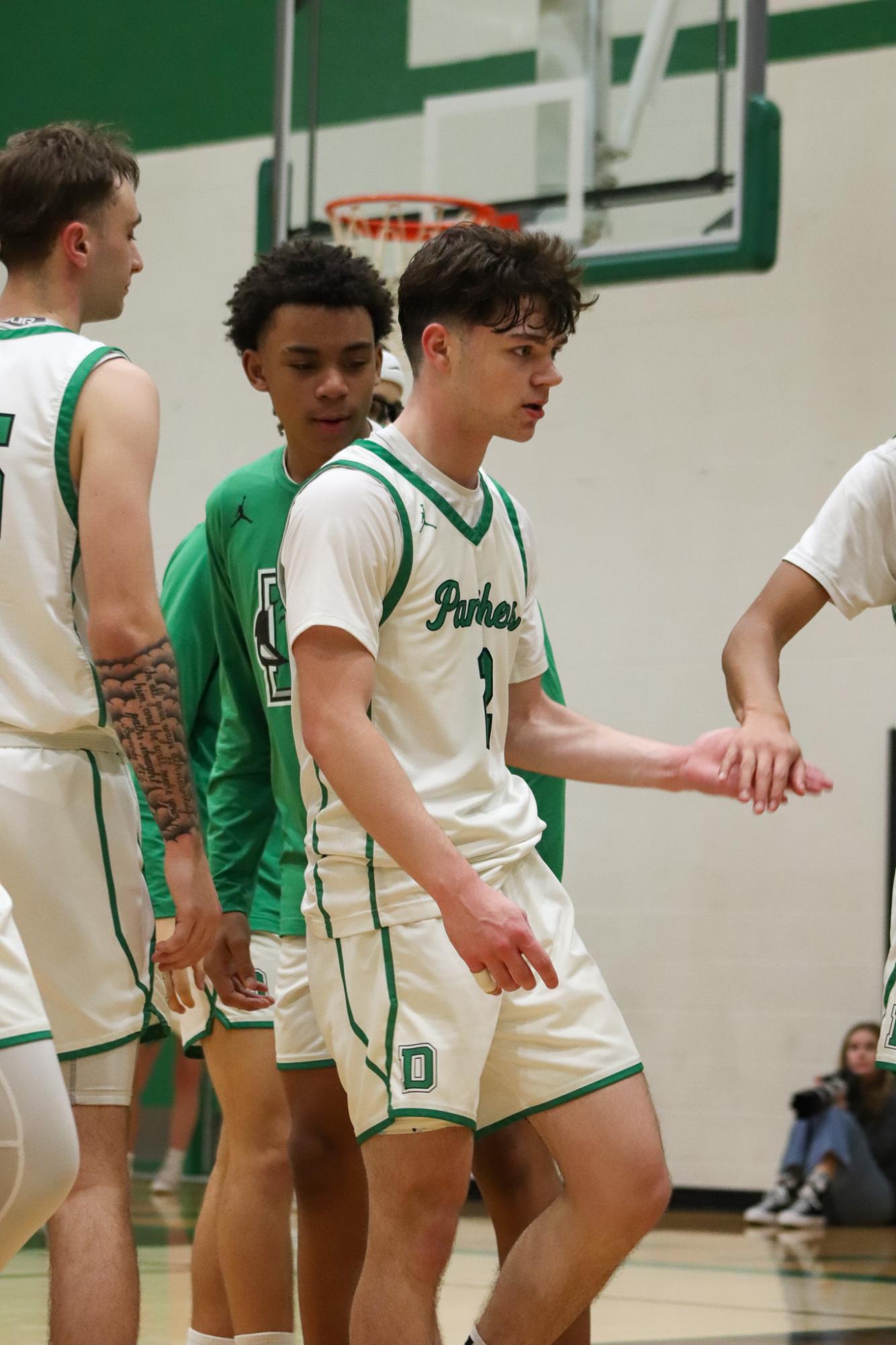 Varsity Boys basketball vs. McPherson  (Photos by Delainey Stephenson)