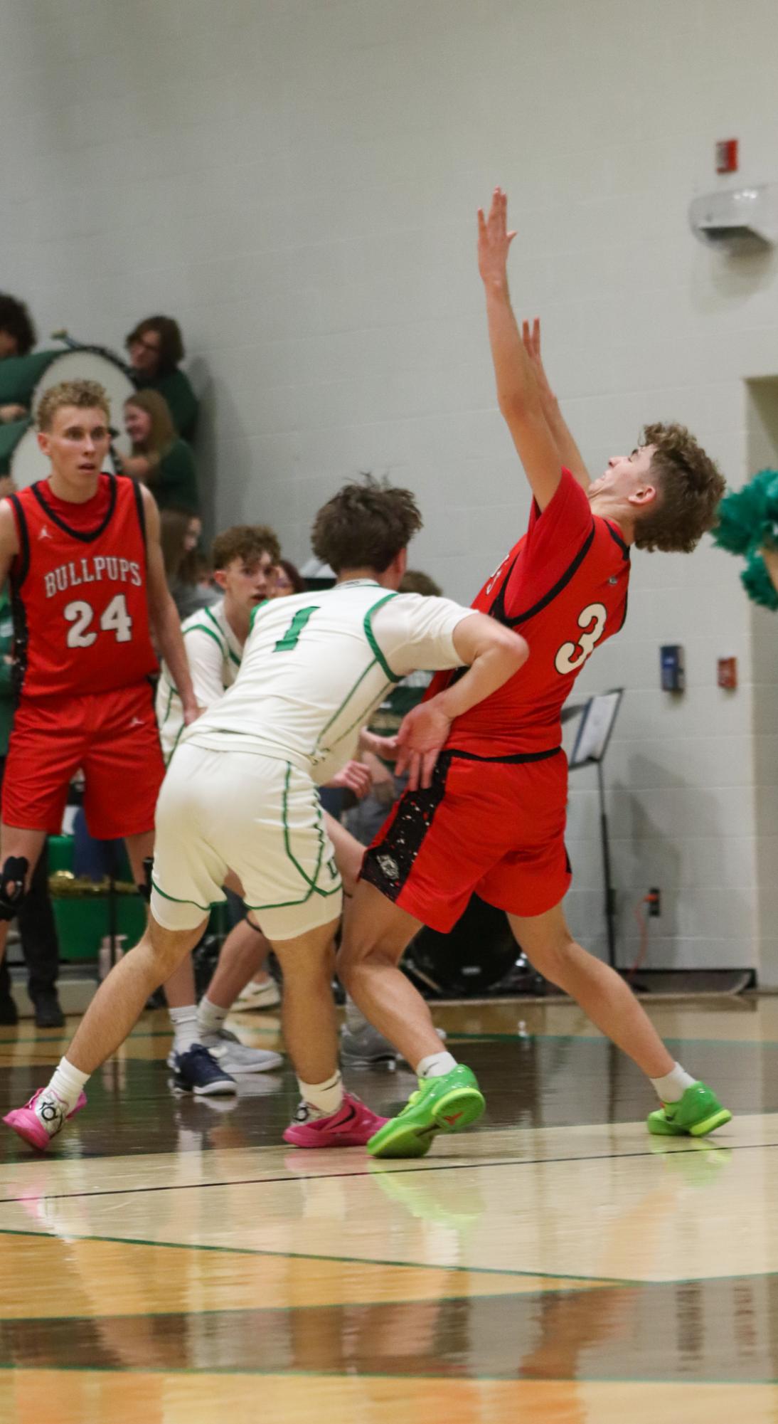 Varsity Boys basketball vs. McPherson  (Photos by Delainey Stephenson)