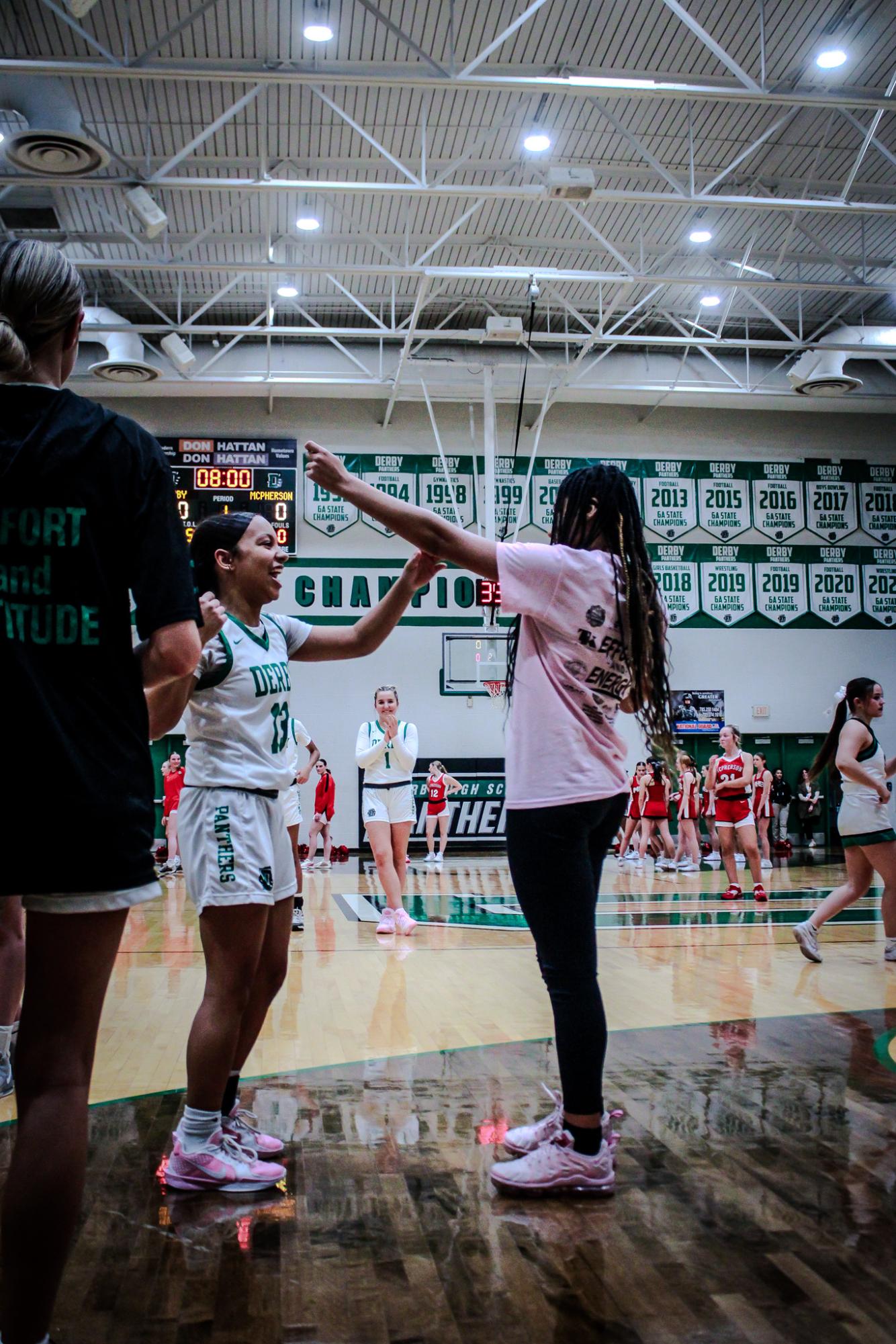 Girls Basketball vs McPherson (Photos by Liberty Smith)