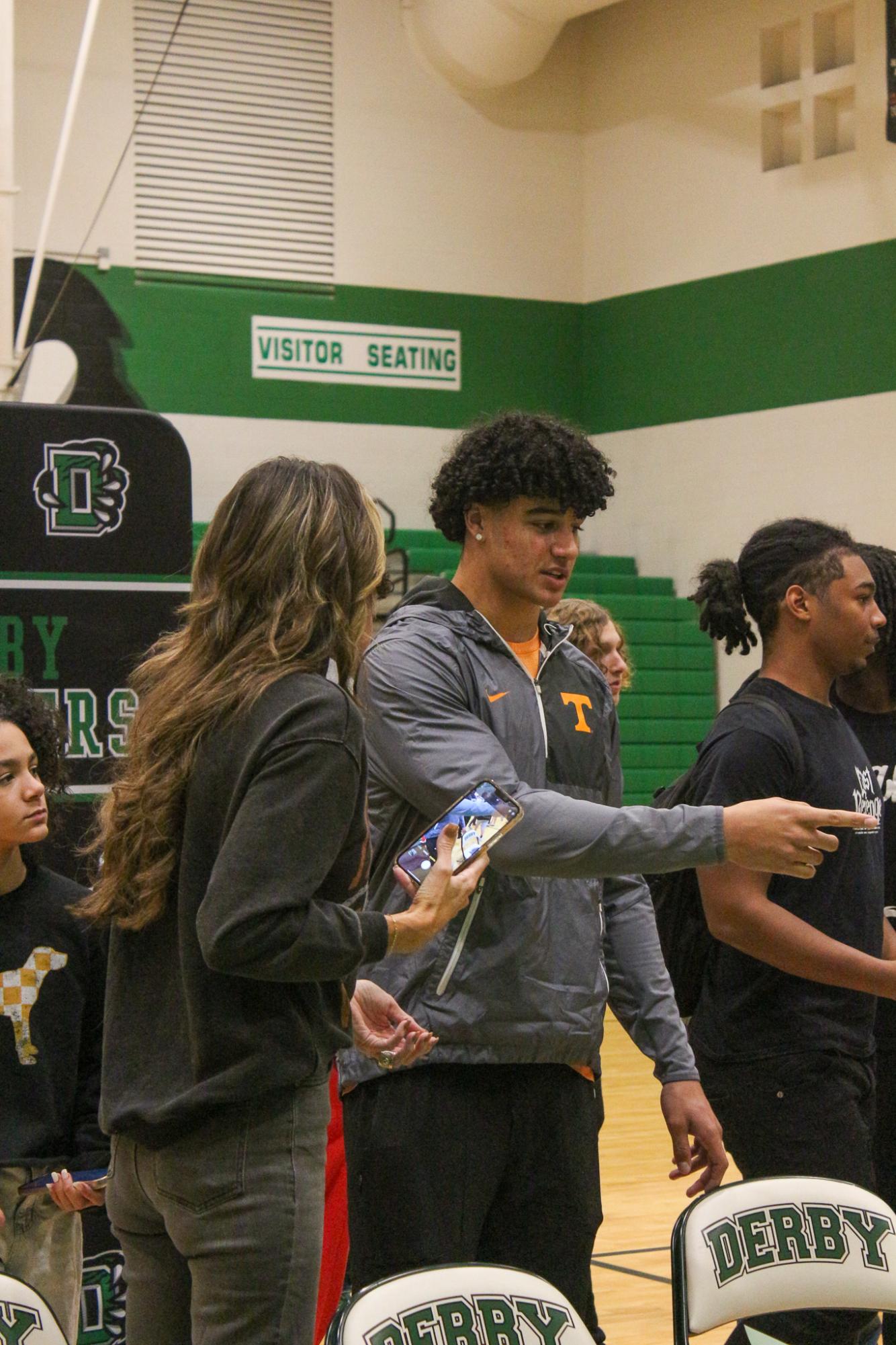 Football signing (Photos by Delainey Stephenson)