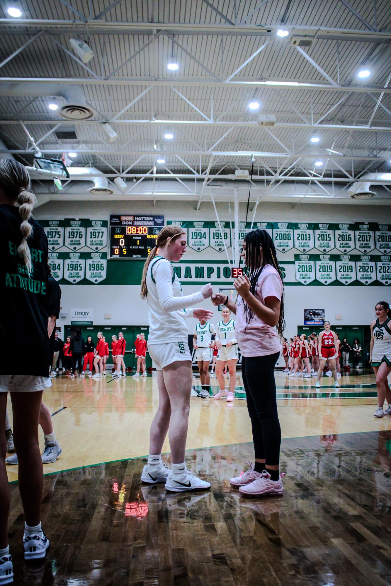 Girls Basketball vs McPherson (Photos by Liberty Smith)