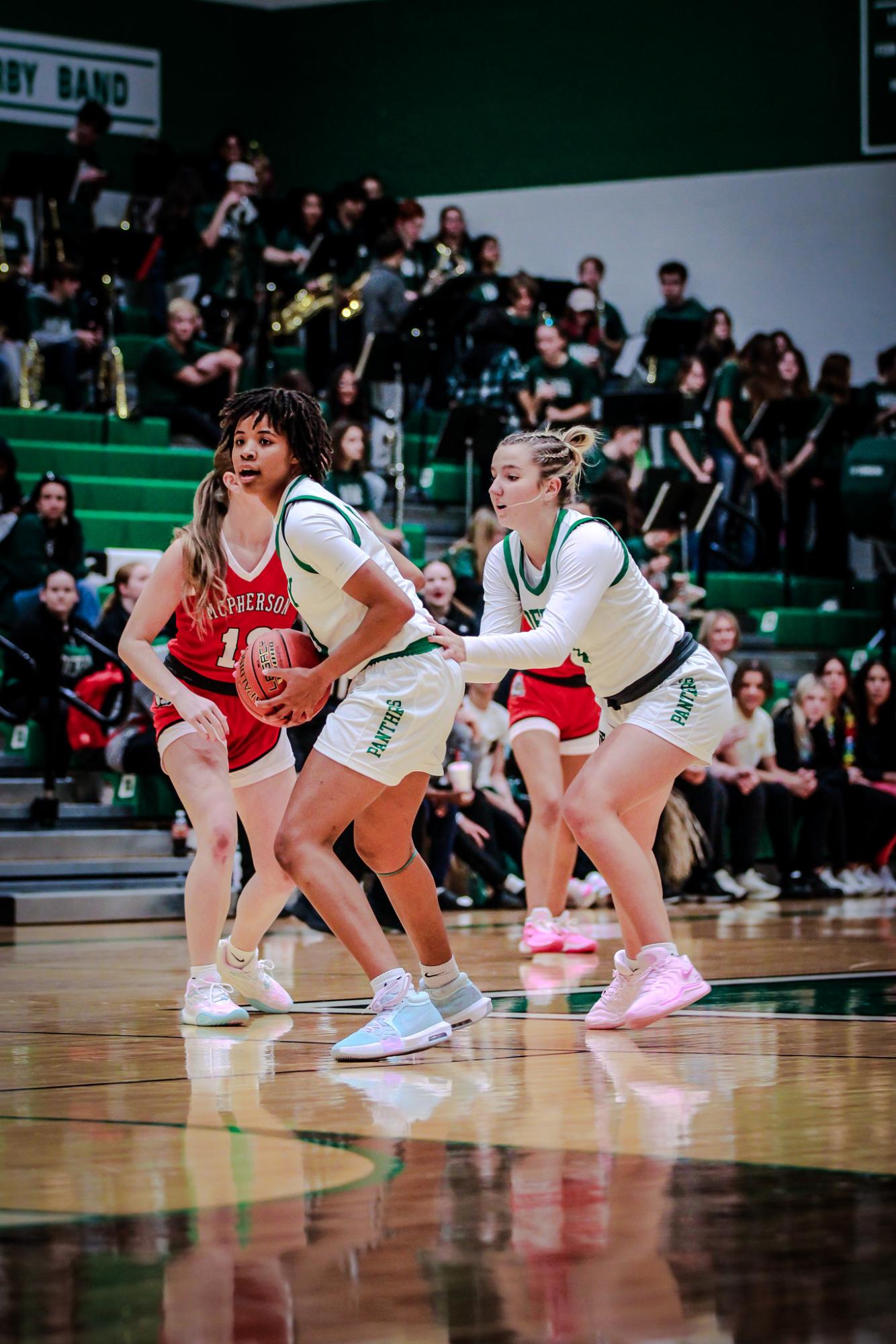 Girls Basketball vs McPherson (Photos by Liberty Smith)