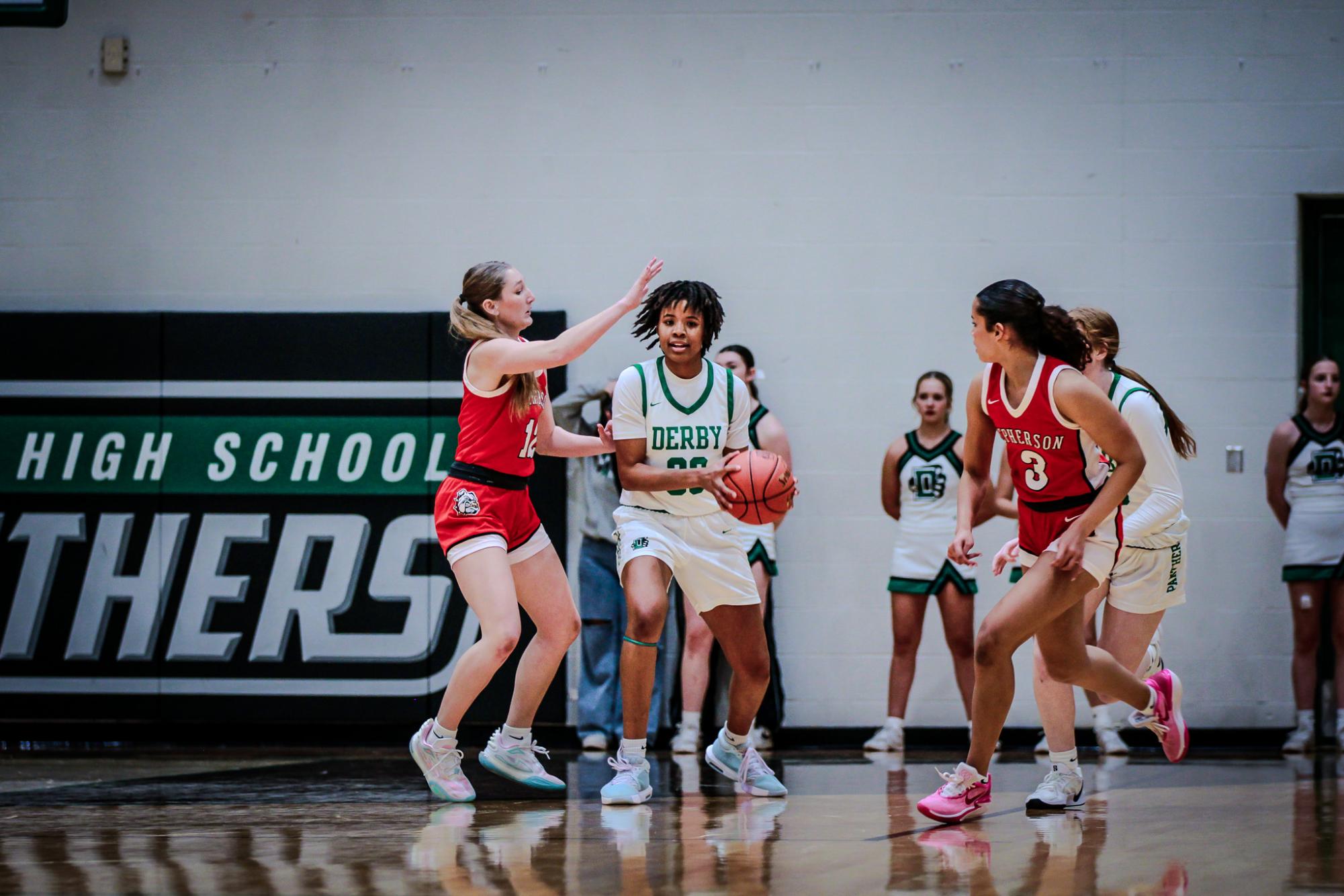 Girls Basketball vs McPherson (Photos by Liberty Smith)