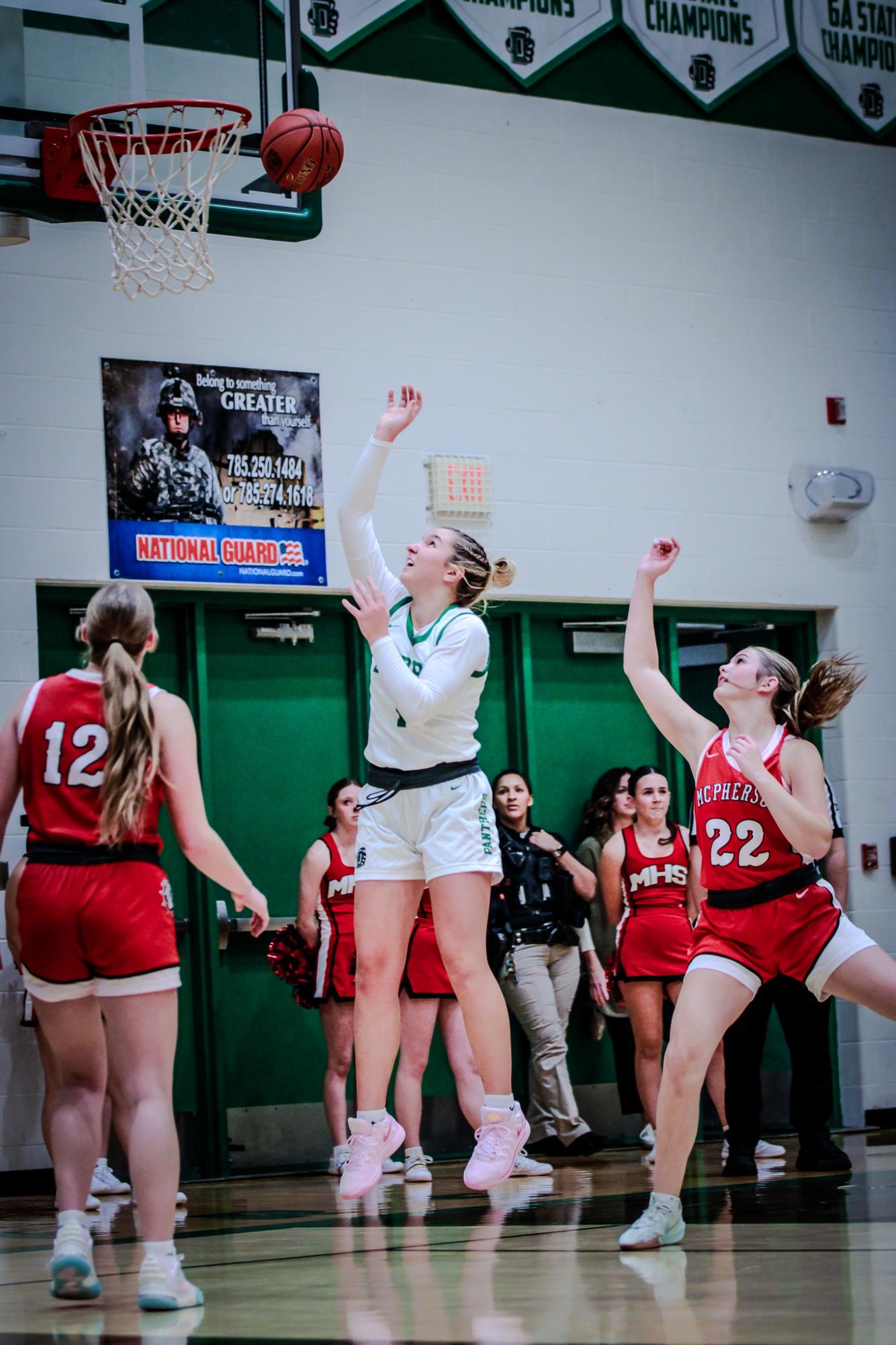 Girls Basketball vs McPherson (Photos by Liberty Smith)