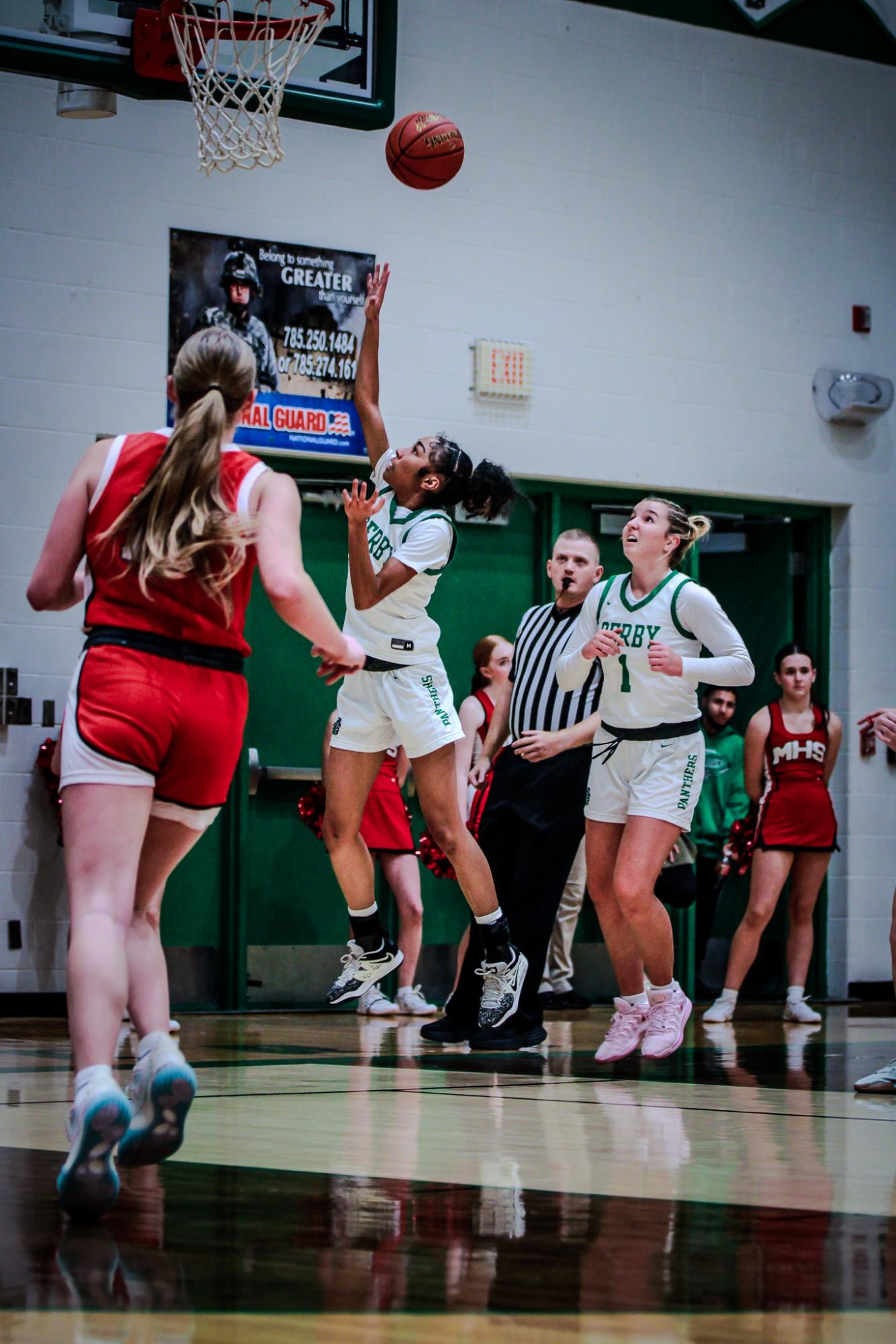 Girls Basketball vs McPherson (Photos by Liberty Smith)