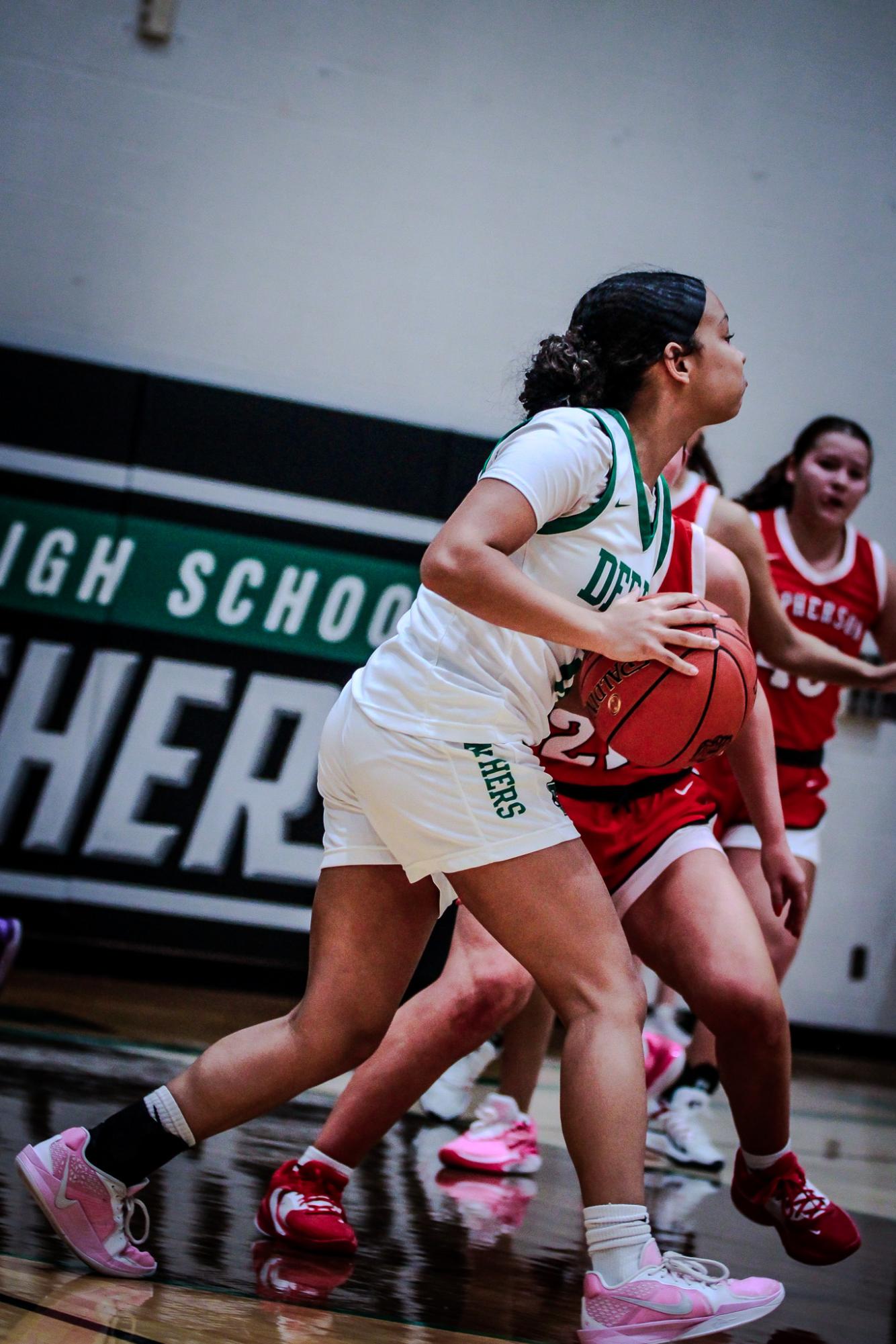 Girls Basketball vs McPherson (Photos by Liberty Smith)