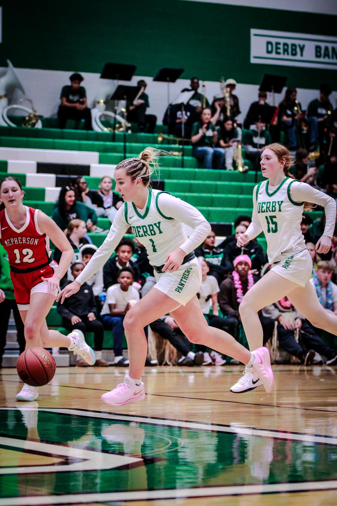 Girls Basketball vs McPherson (Photos by Liberty Smith)