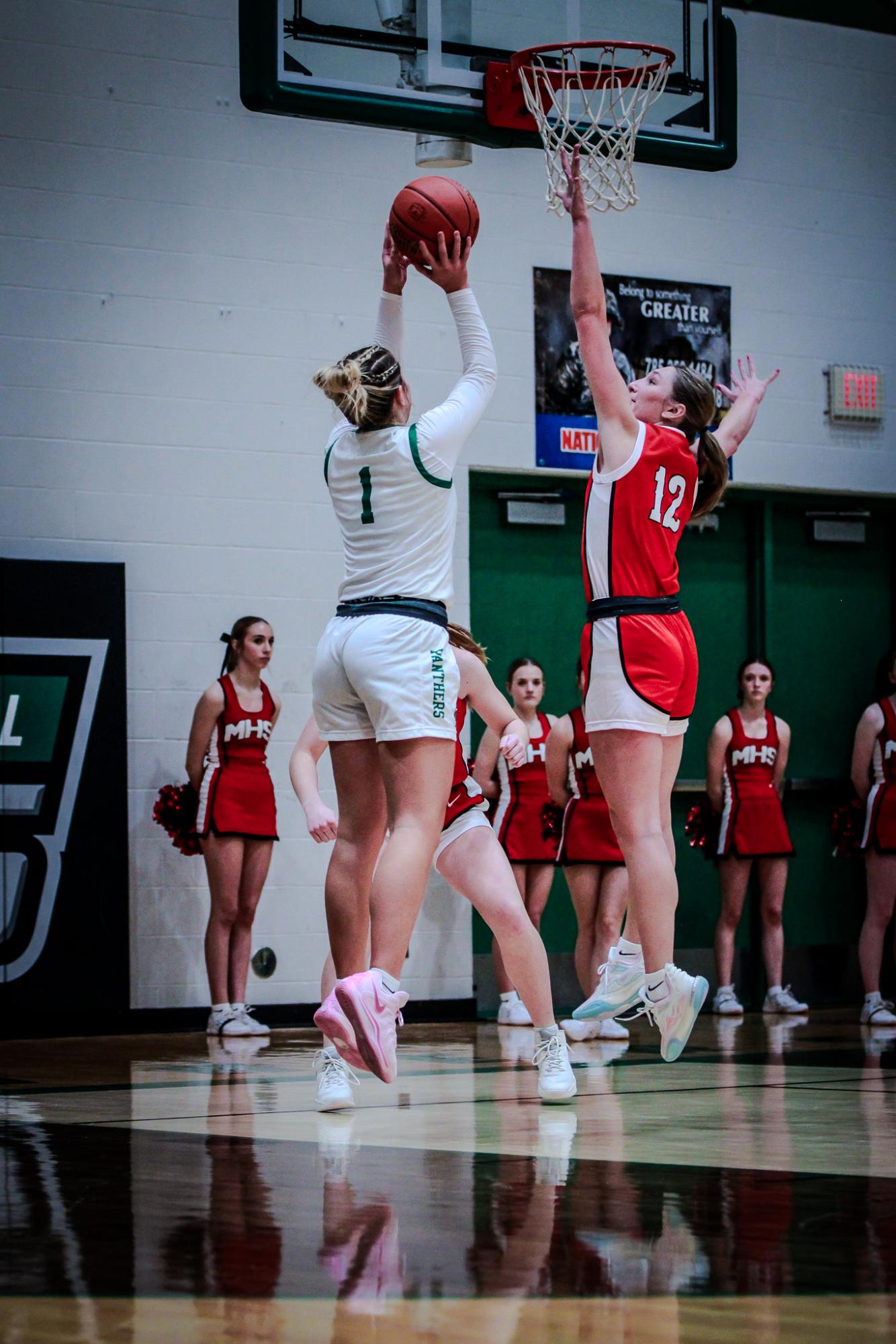 Girls Basketball vs McPherson (Photos by Liberty Smith)