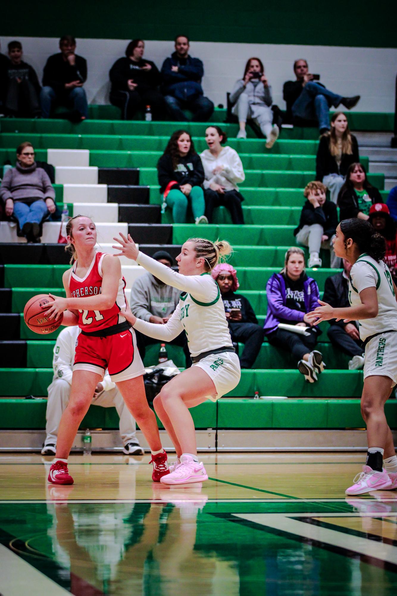 Girls Basketball vs McPherson (Photos by Liberty Smith)