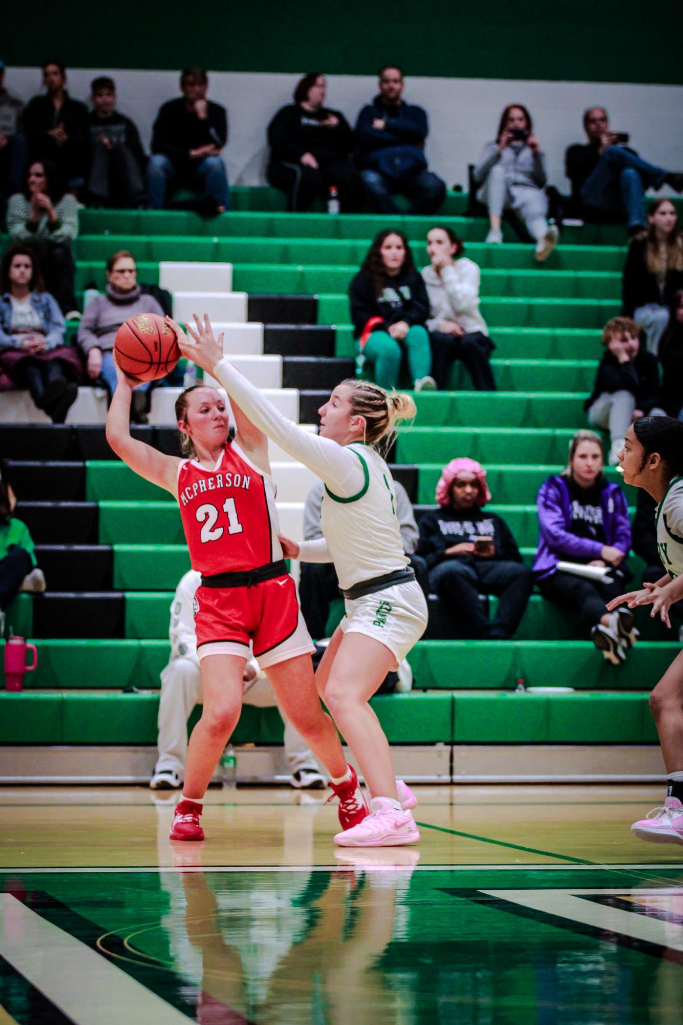 Girls Basketball vs McPherson (Photos by Liberty Smith)